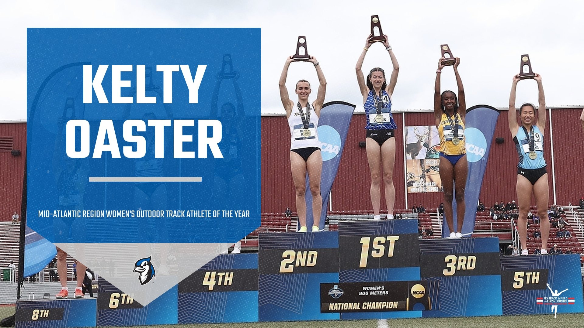 Kelty Oaster Outdoor Region Women's Track Athlete of the Year 2025