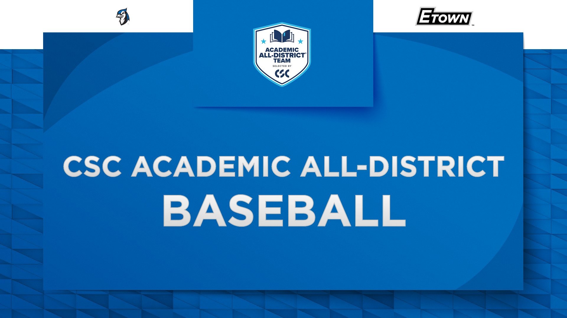 Baseball CSC Academic All-District 2025