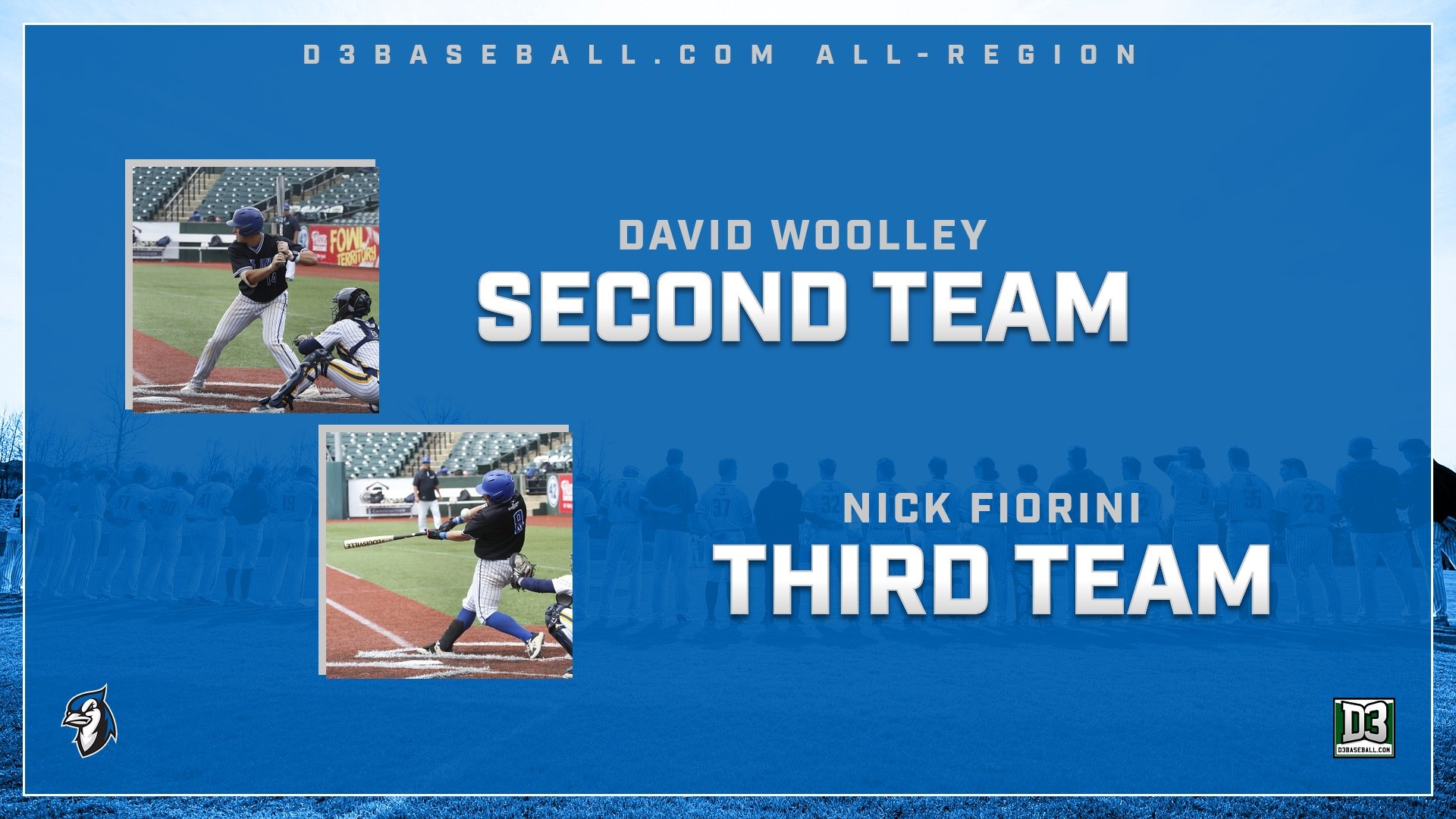 Woolley/Fiorini D3baseball.com All-Region 2026