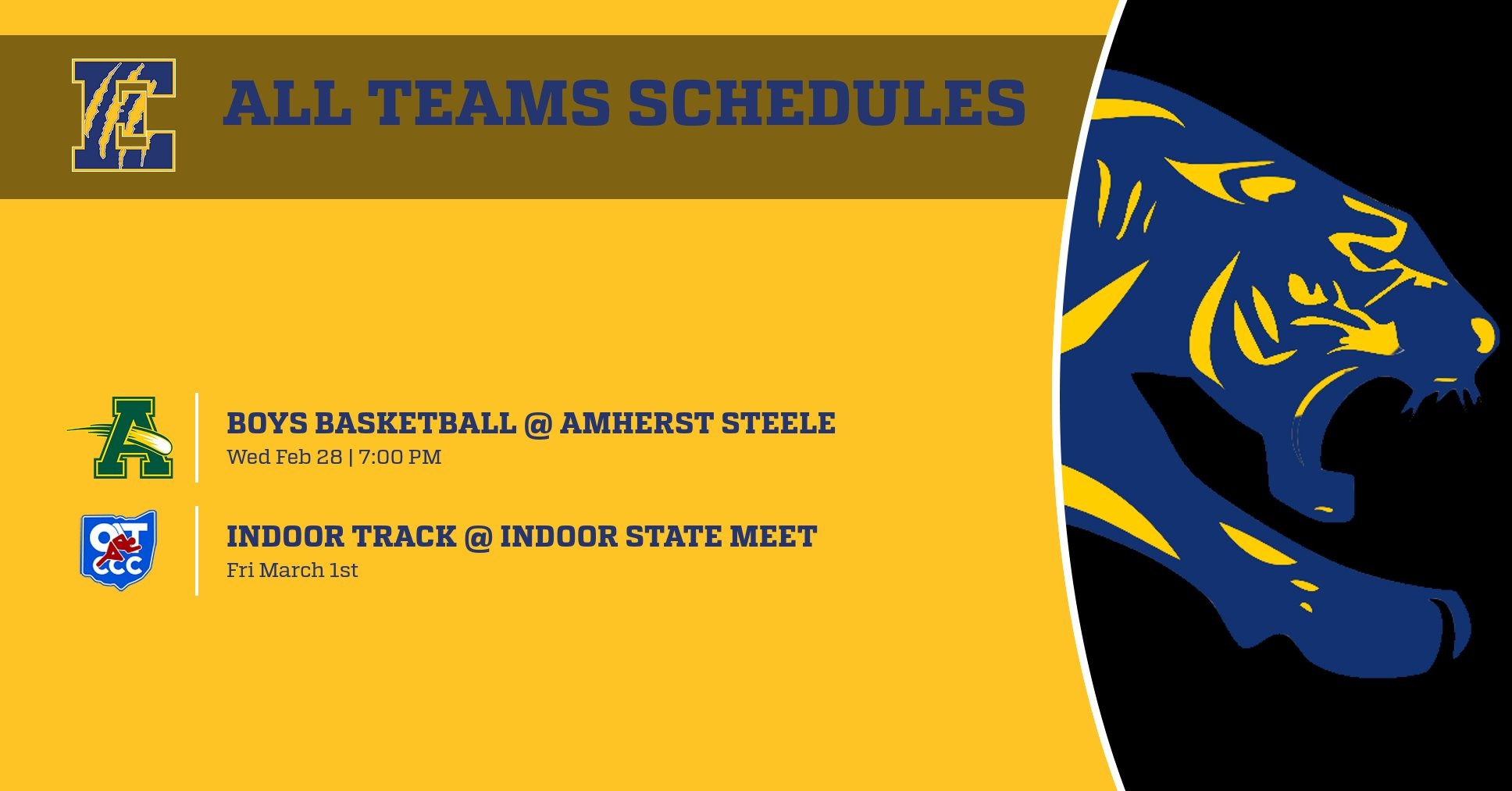 week of Feb 25 - March 2