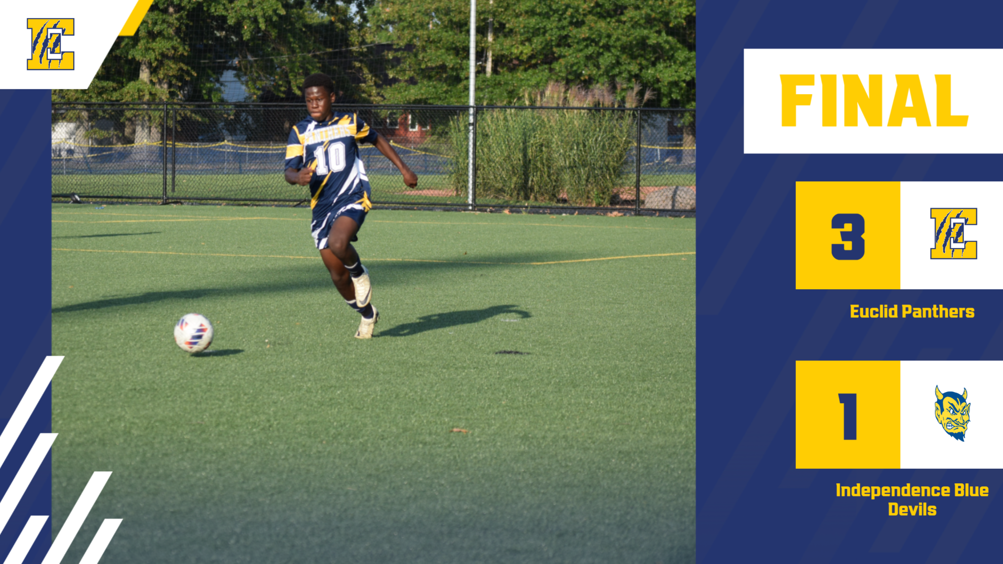 boys soccer vs independence