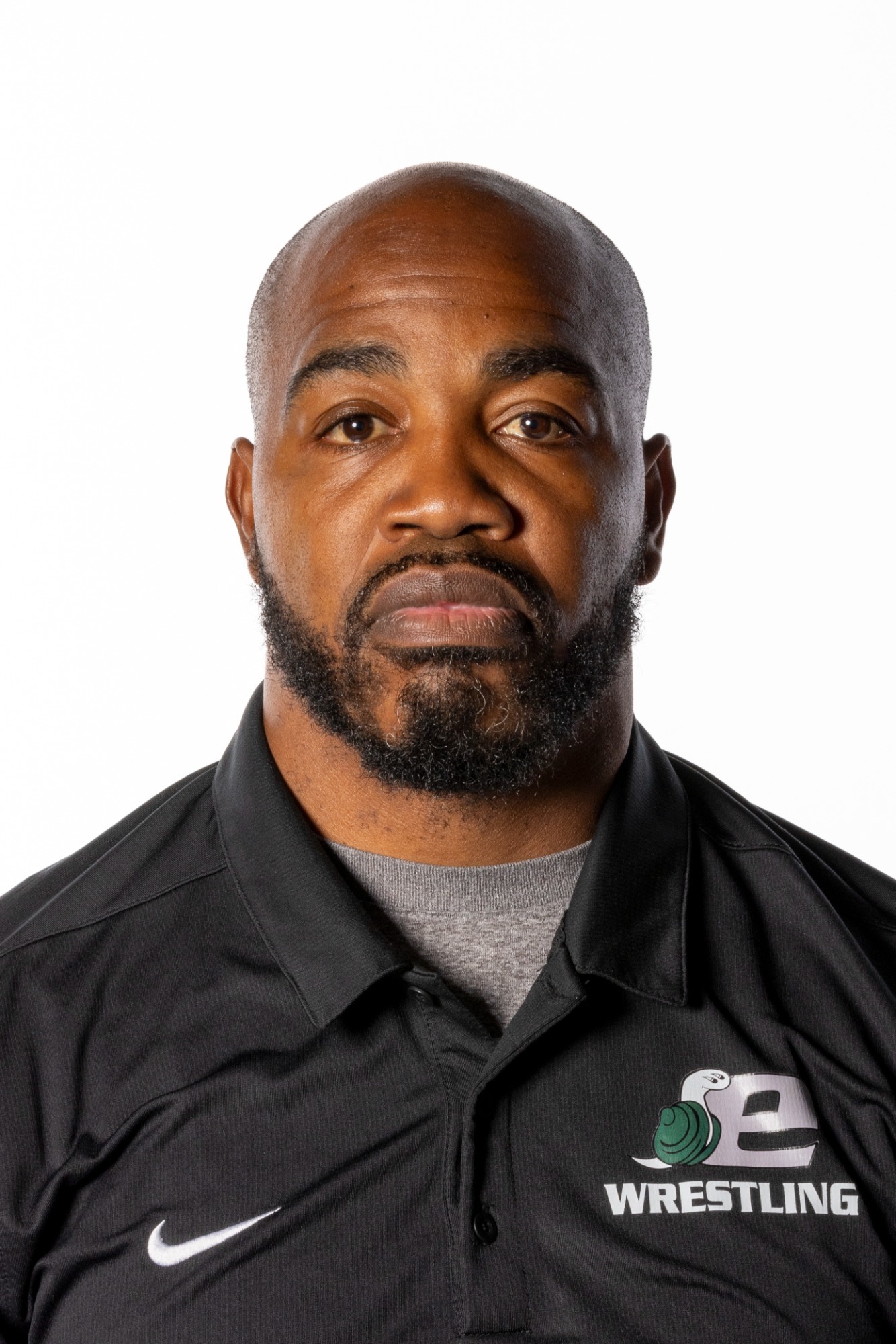 Greg Ford, head coach of Evergreen Men's Wrestling, photographed 10/15/2024