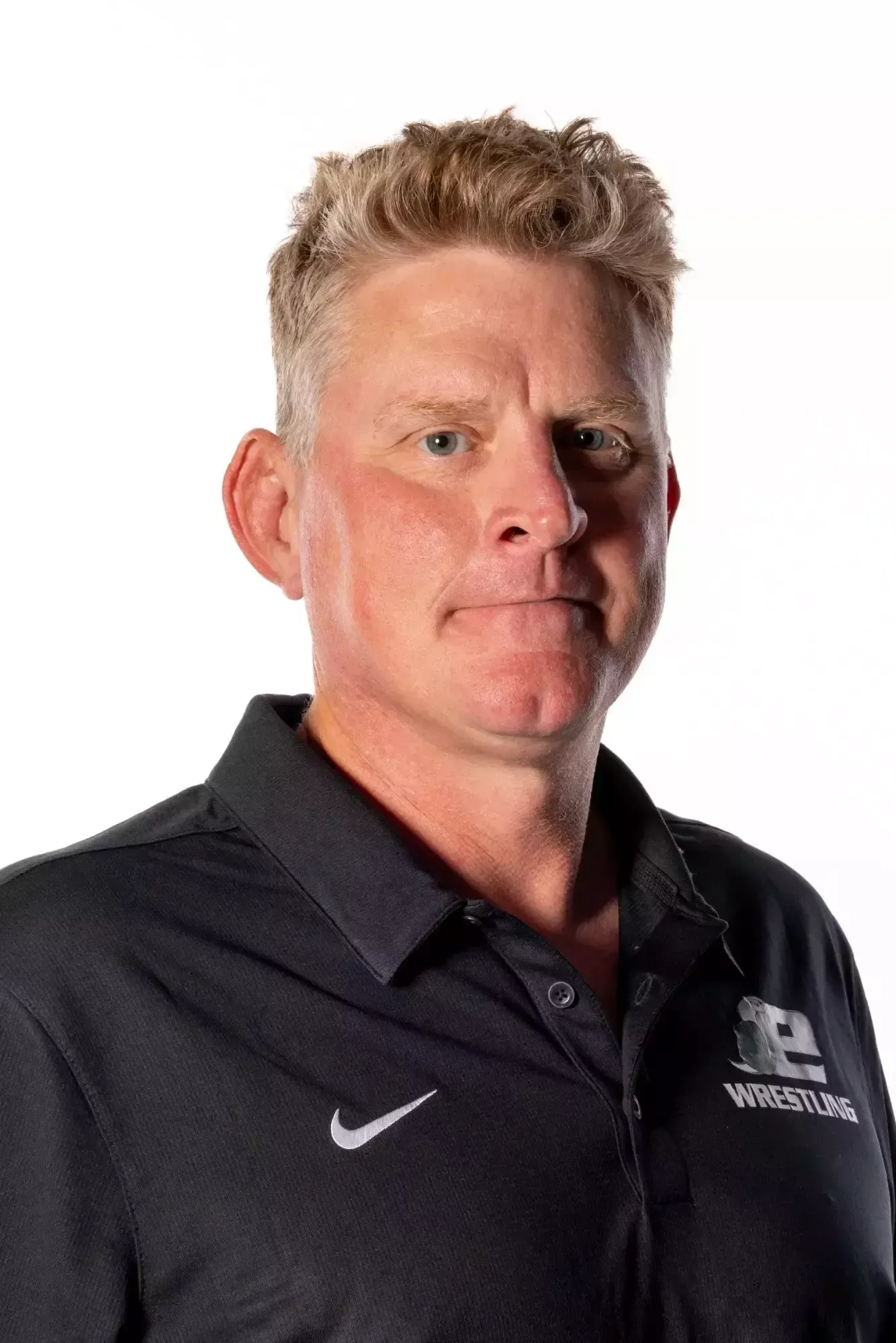 Sanders Freed, assistant coach Evergreen men's wrestling, photographed 10-15-2024