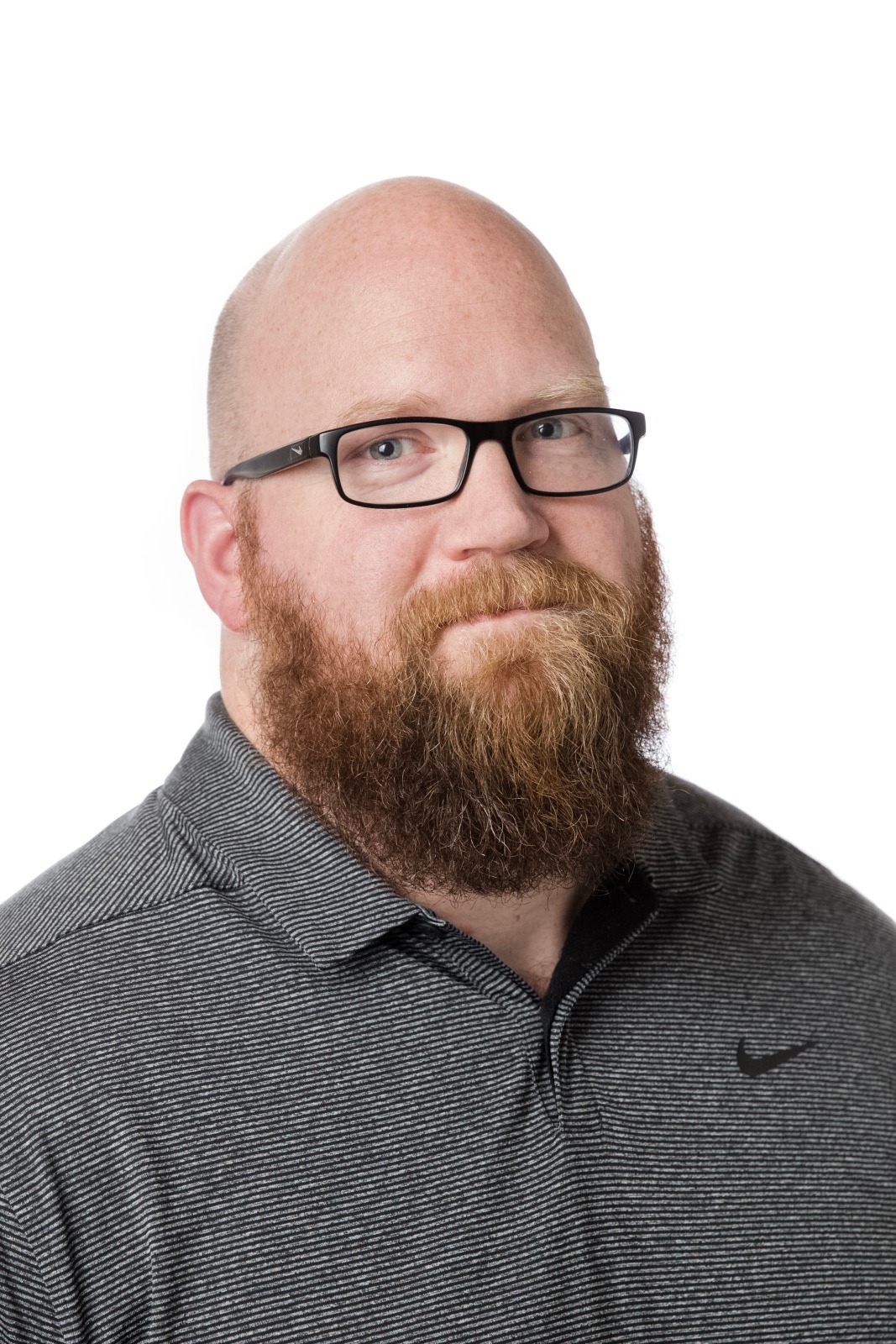 Zeb Hoffman, Associate Director of Intercollegiate Athletics, photo on Dec. 5, 2018