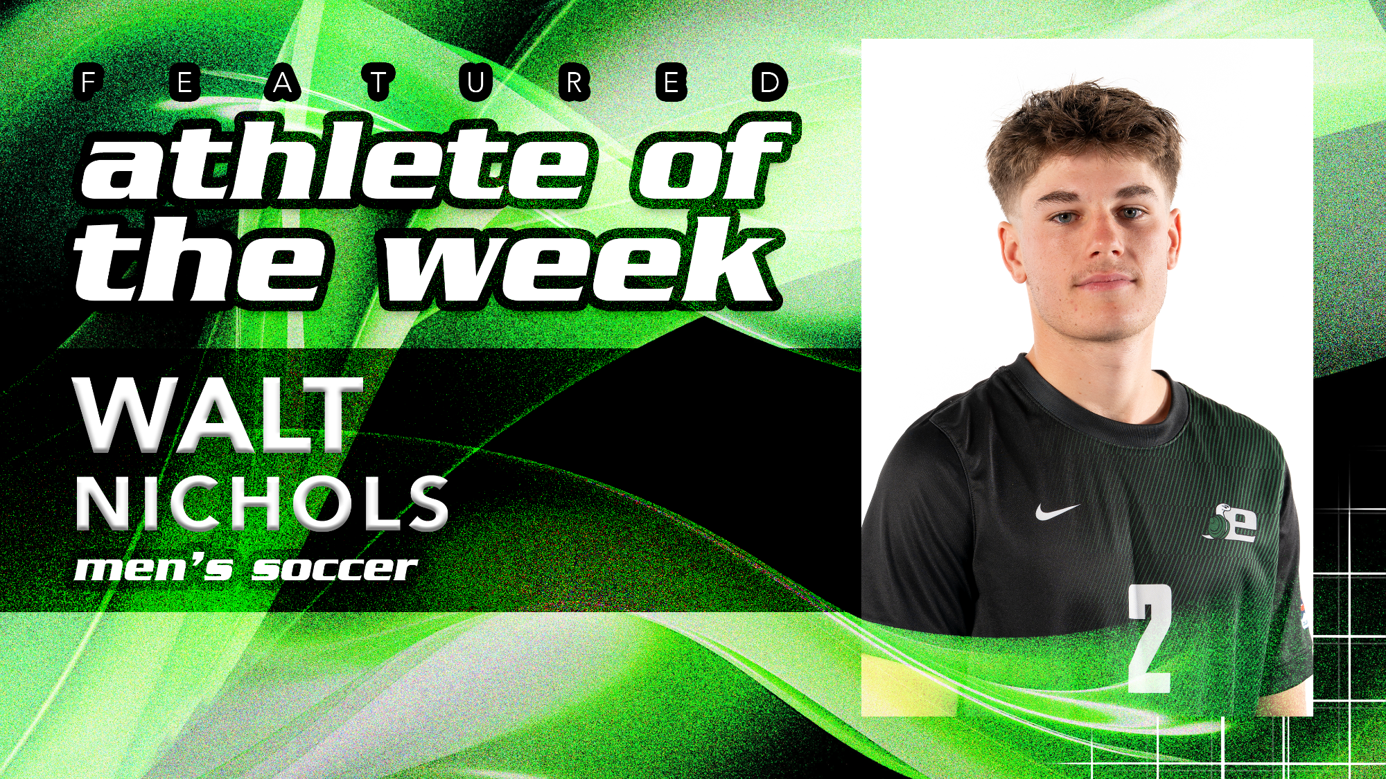 Walt Nichols from men's soccer with 