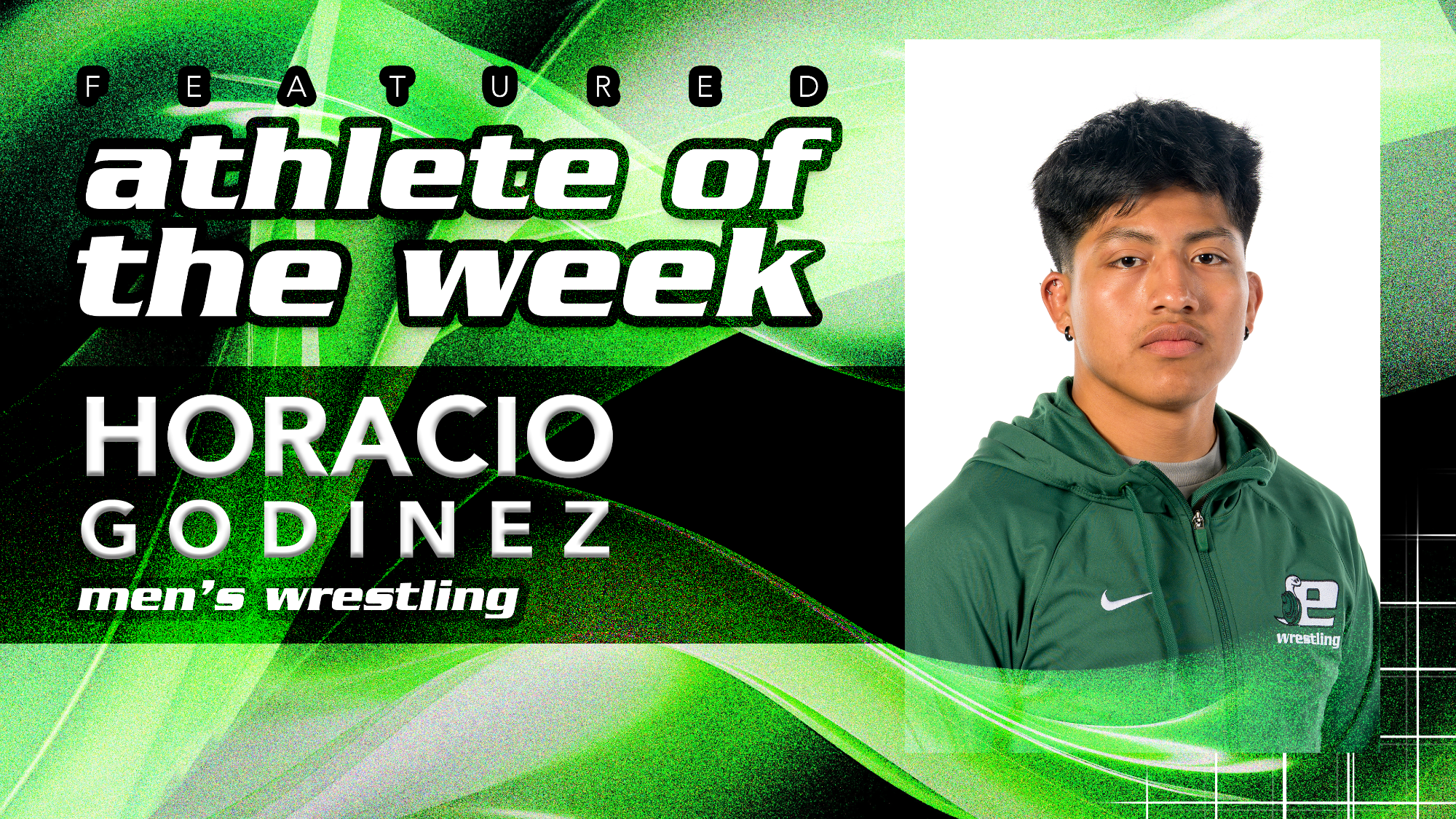 Horacio Godinez from men's wrestling with 