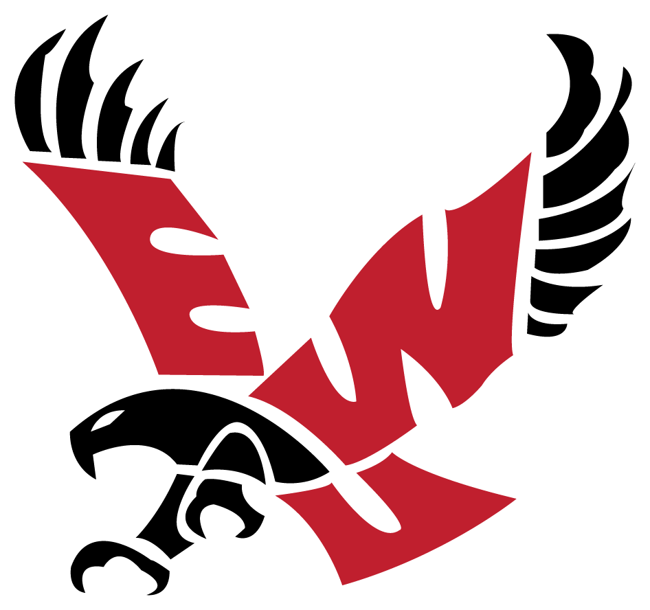 EWU logo white stroke