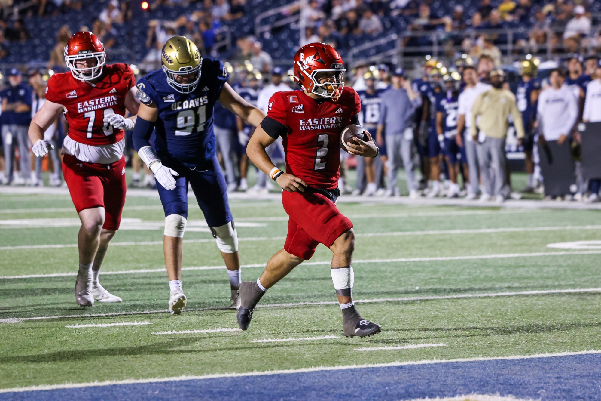 Nate Bell TD run at UC Davis '26