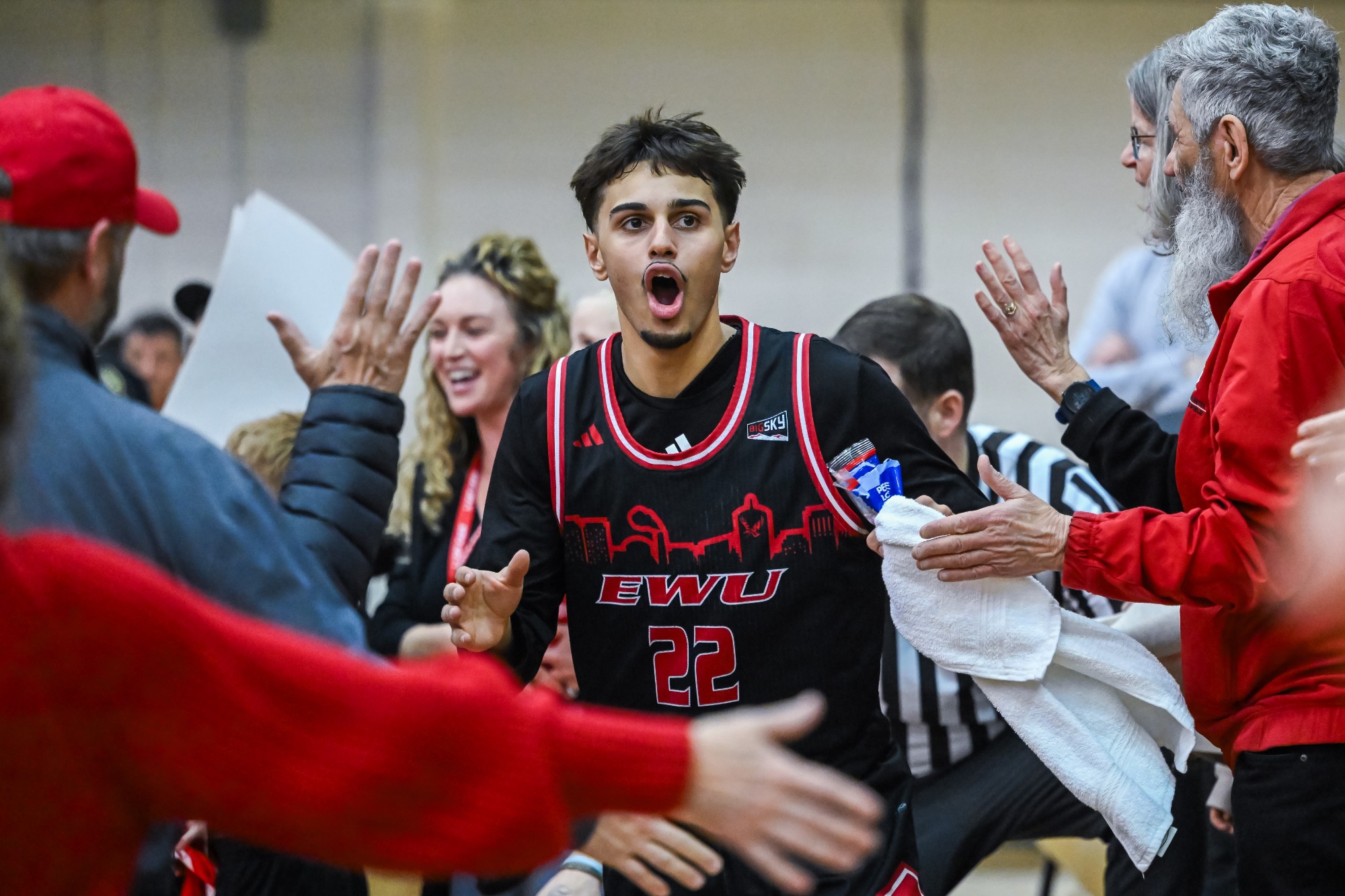 02/14/2026 Weber State at EWU Men's Basketball
