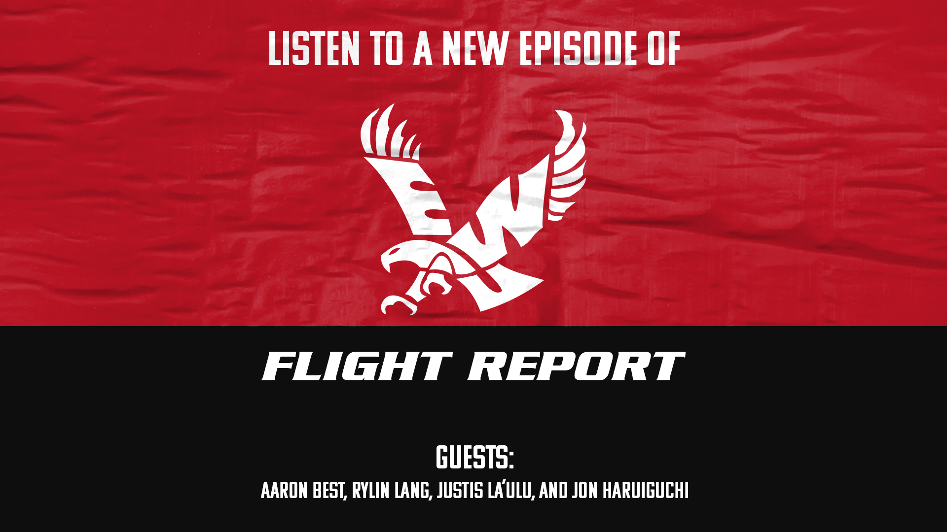 Flight Report-Sep. 21 Episode Website Graphic