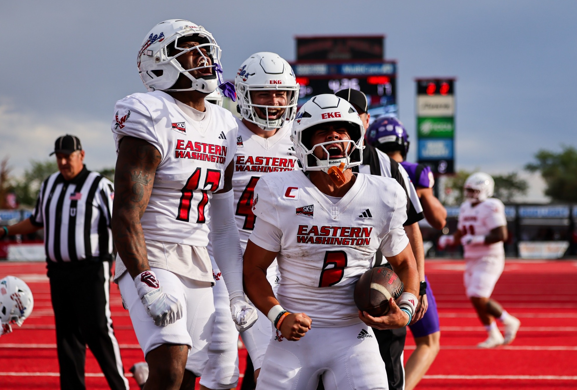 Bell touchdown celebration vs. UNI '26