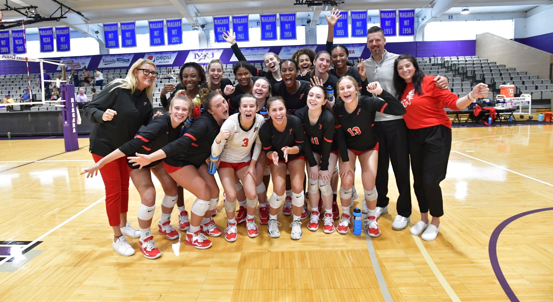 Kress Earns 500th Career Victory with MAAC Sweep at Niagara Fairfield