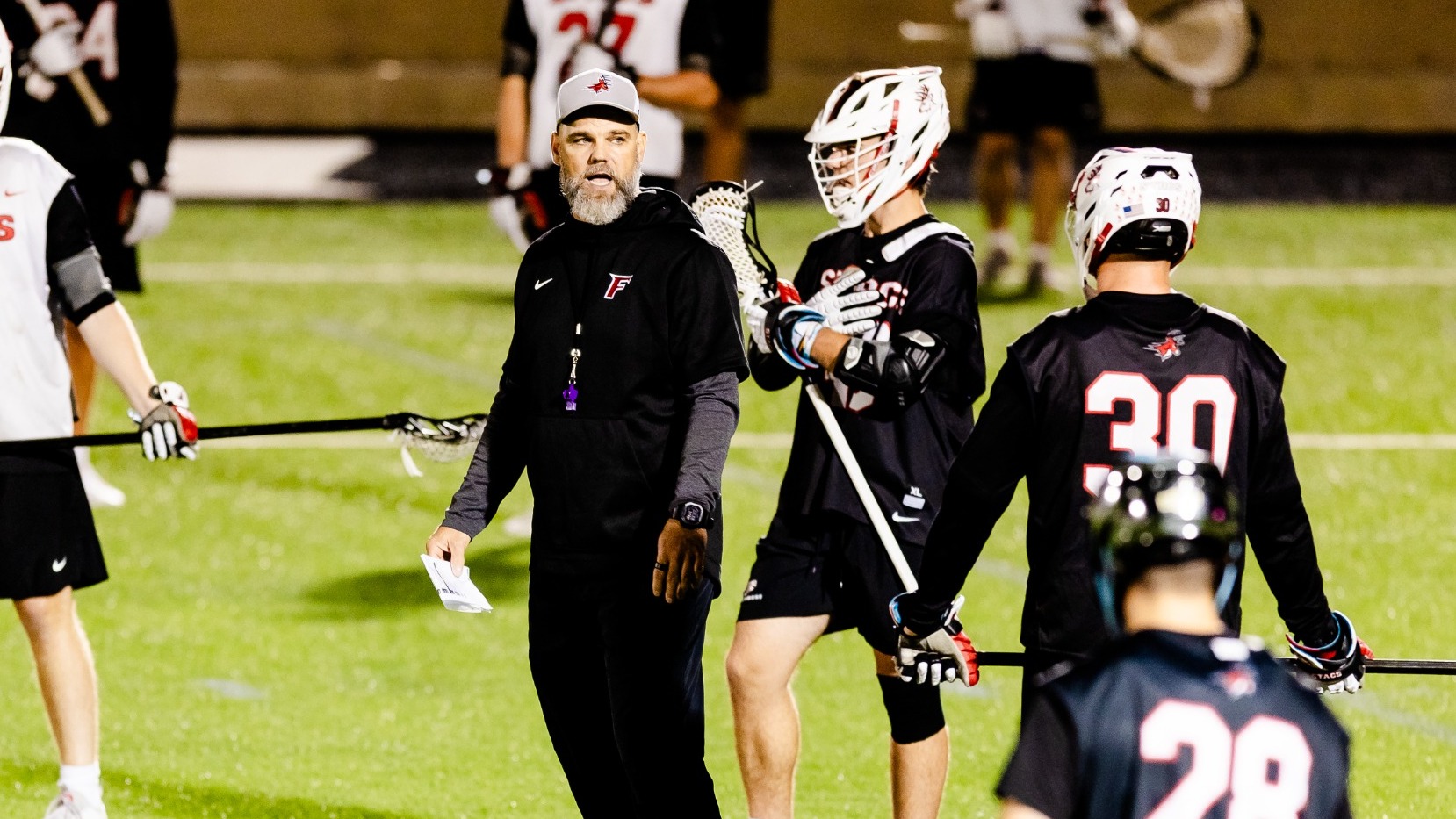 Andrew Baxter at practice