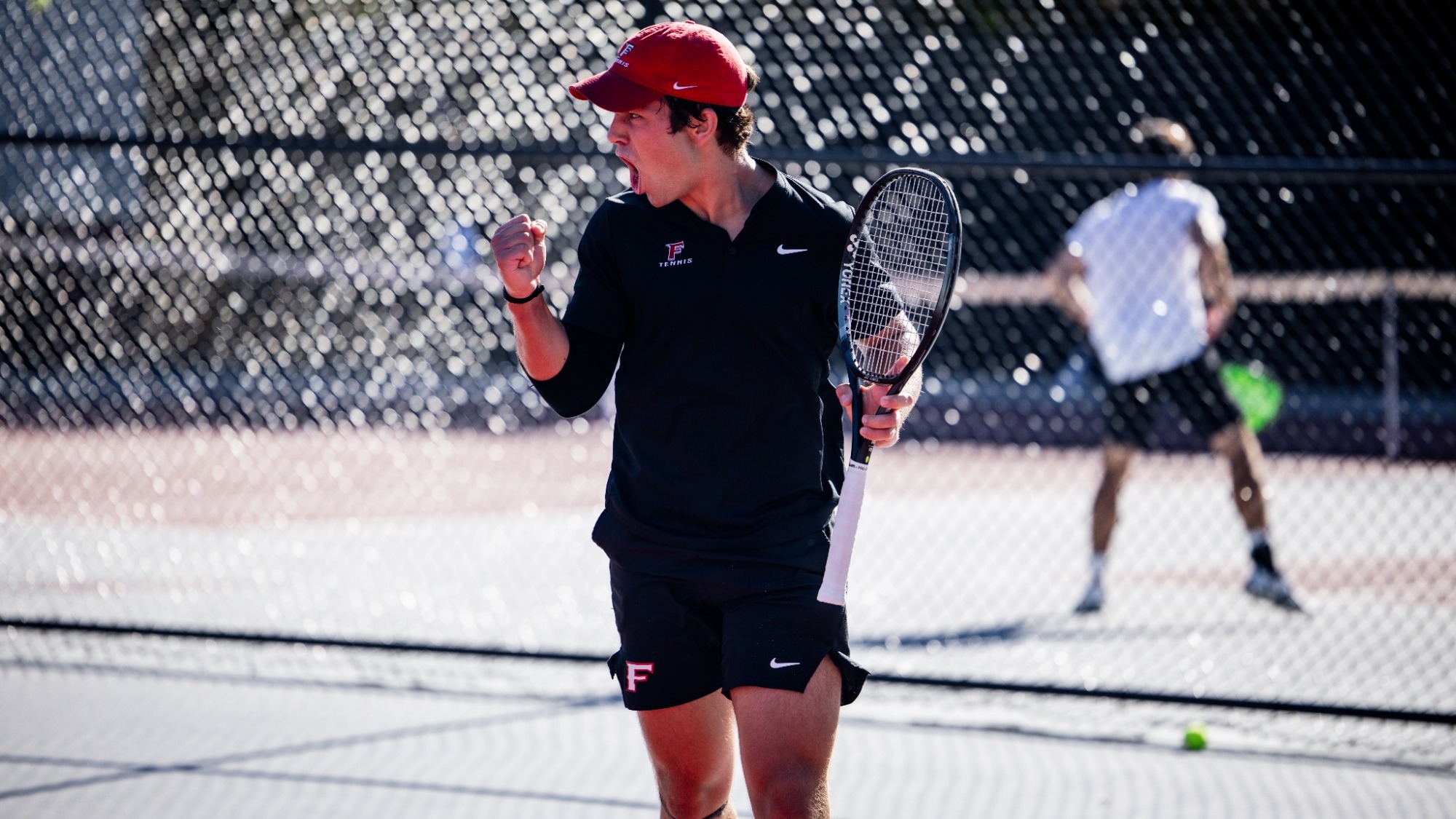 Kostas Kollias fist pump