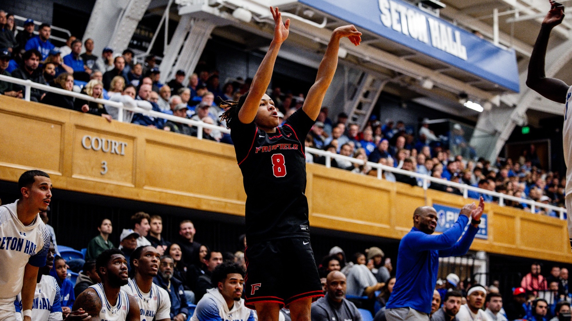 Butta Williams jumper at Seton Hall