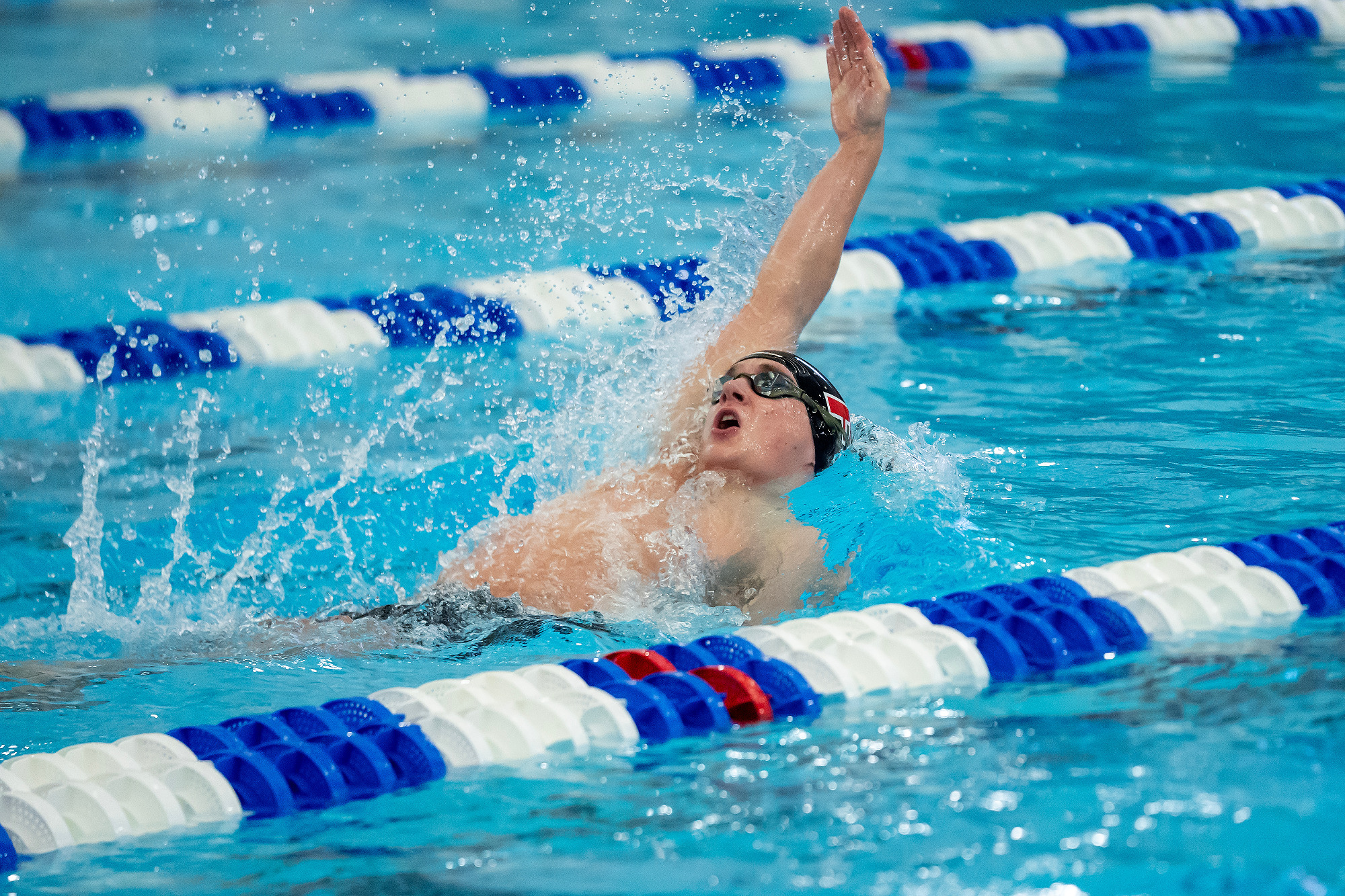 Will Landon at 2025 MAACs 