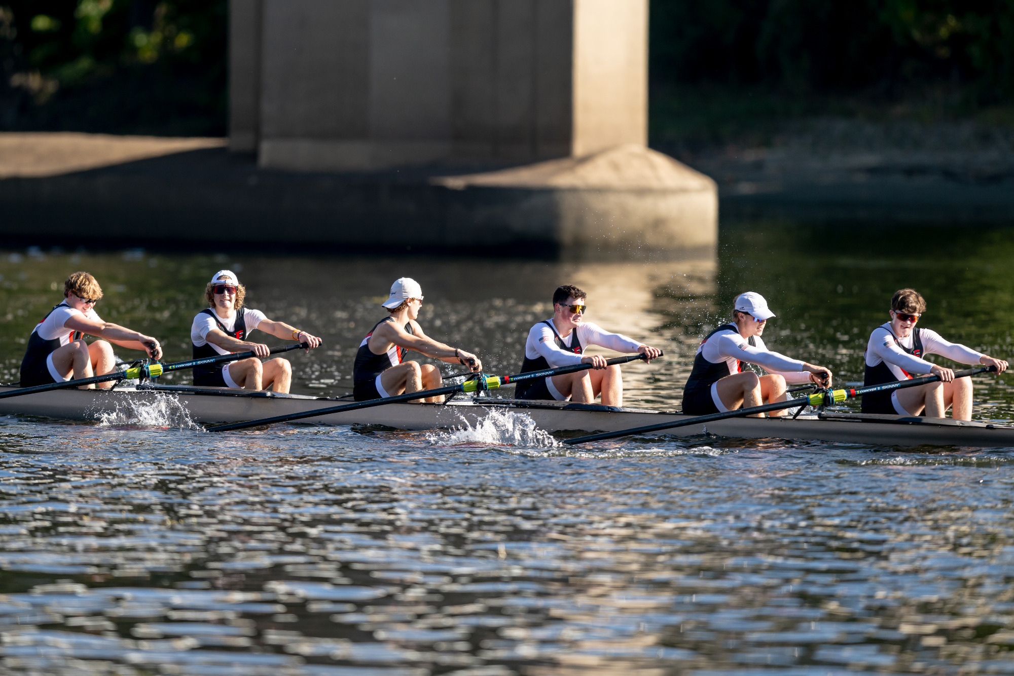 Men's Rowing Fall Action - 2024