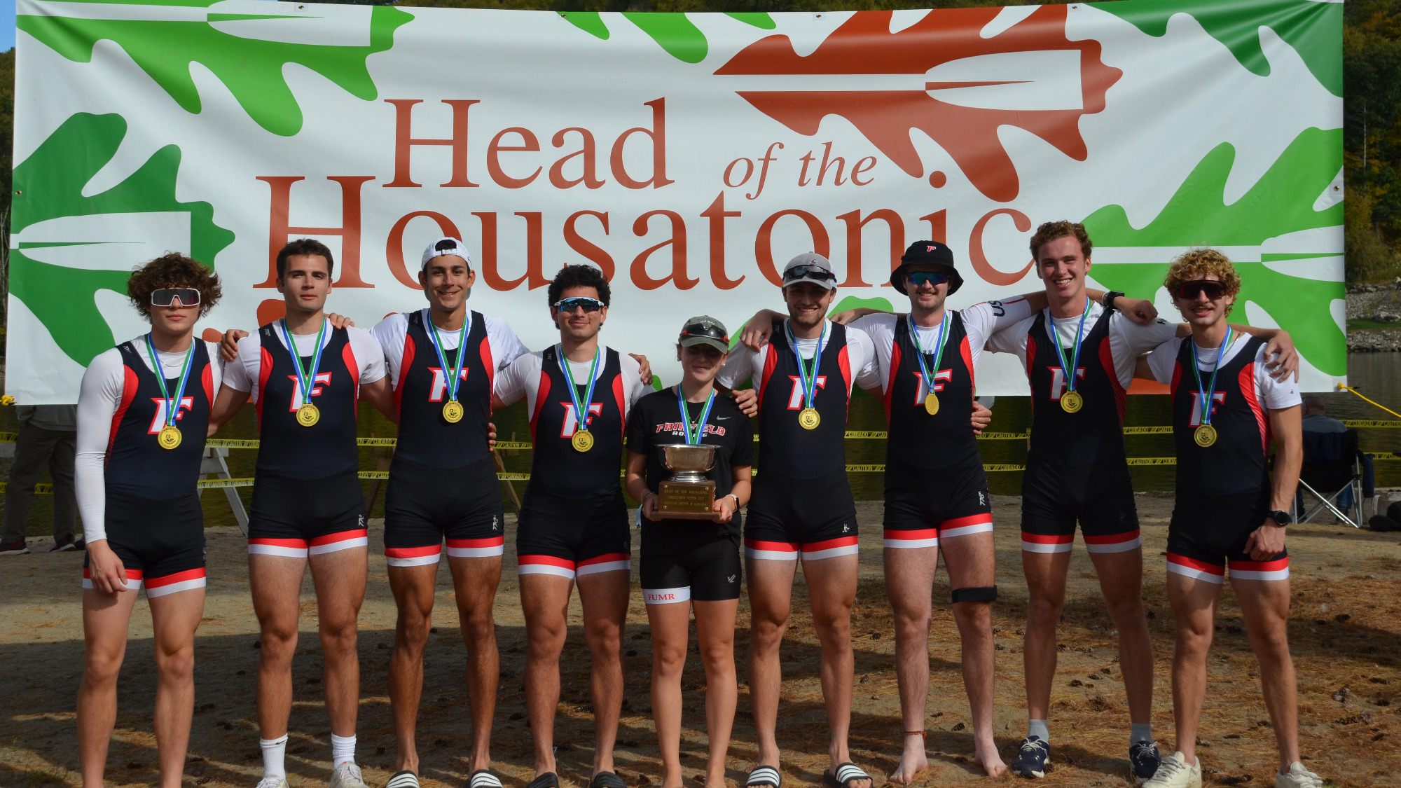 Men's Rowing 1V8 at Head of Housatonic - 2026