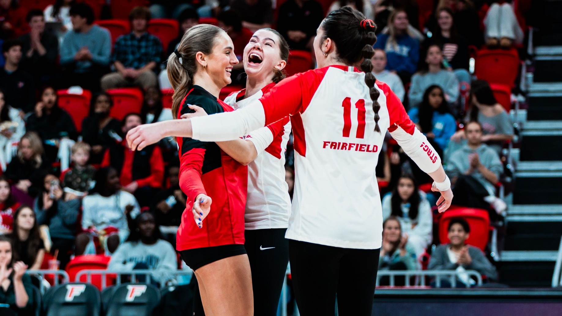 Team celebration vs SHU