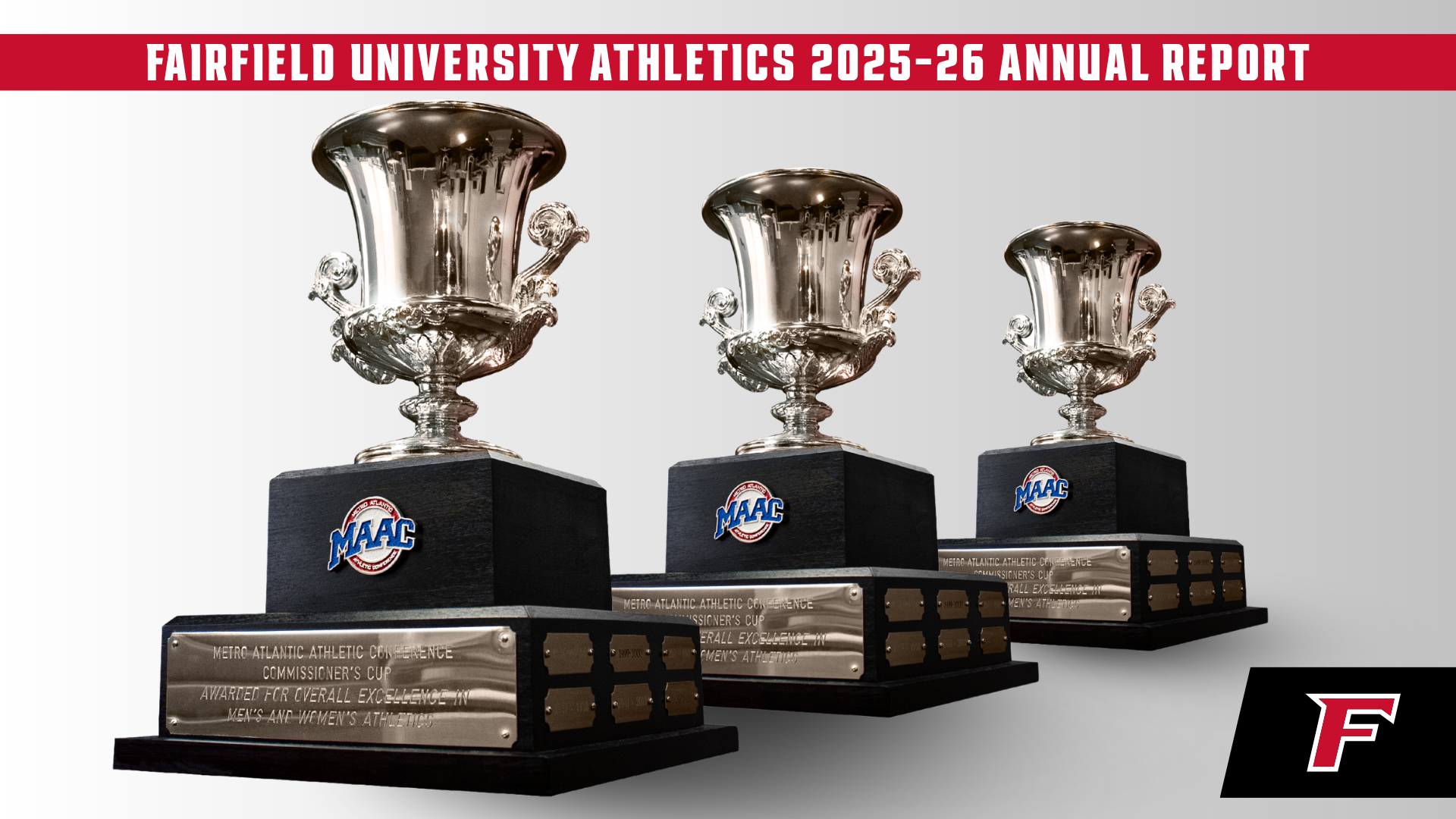 2025-26 Fairfield Athletics Annual Report cover