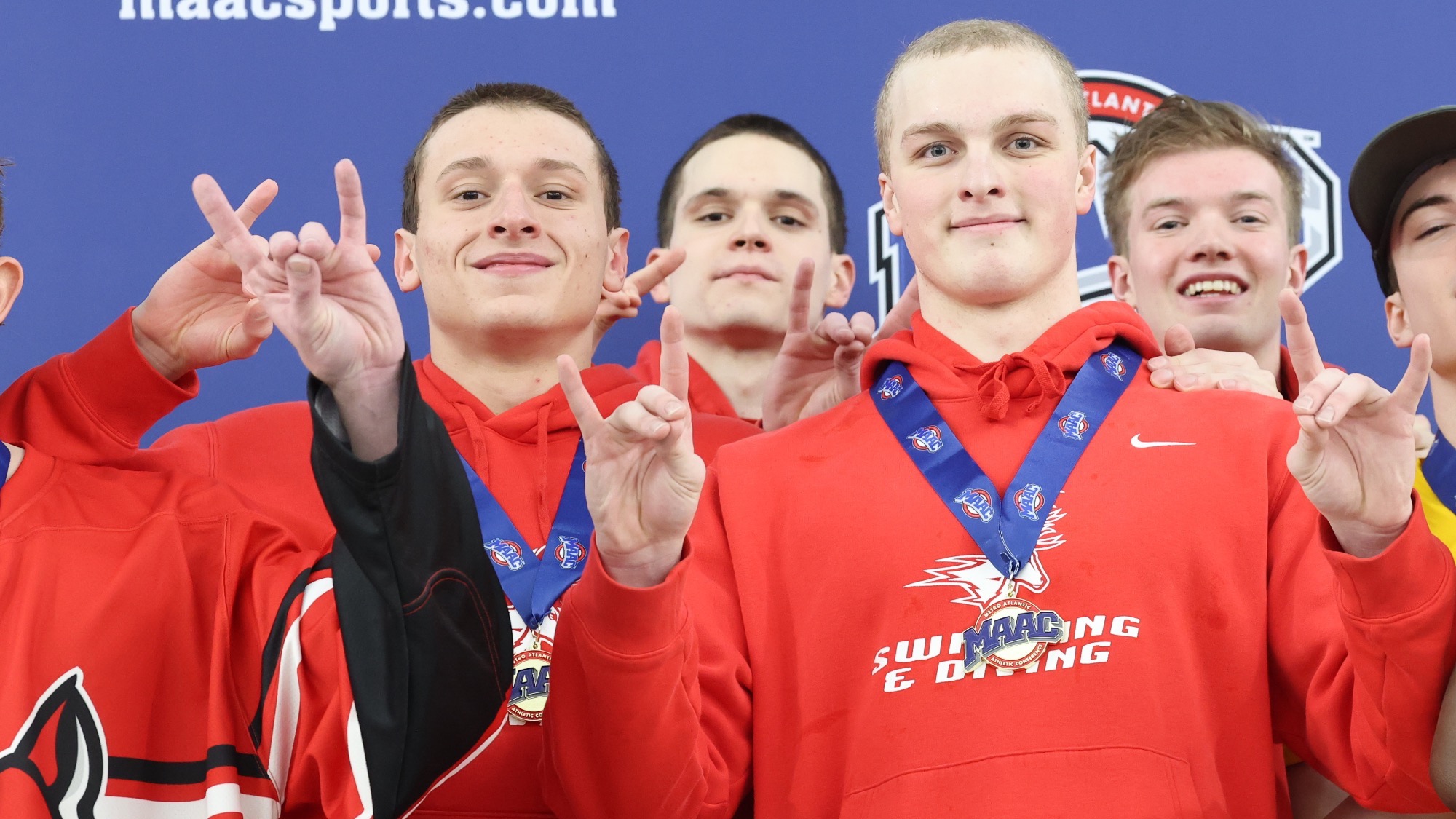 MAAC swimming and diving championships at Spire Institute in Geneva, OH February 11, 2026.