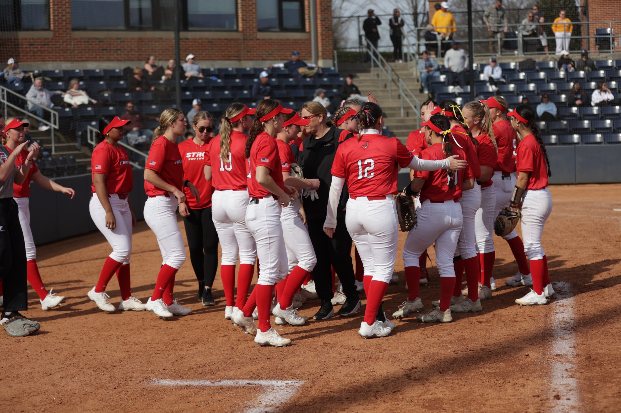 Greensboro, NC Ð Feb 14: NCAA Softball - Fairfield vs Columbia at UNCG Softball Stadium in Greensboro, NC on February 14, 2026. (Credit: Andy Mead/YCJ)