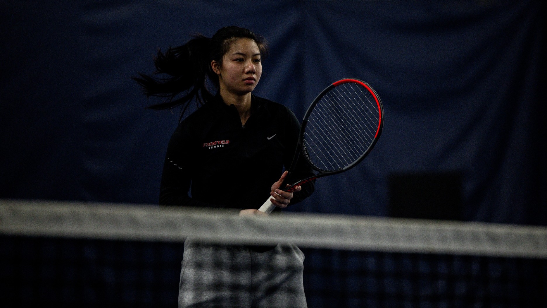 Sarah Liu at practice