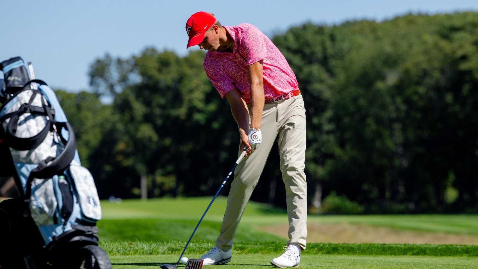 Rasmus Ditzinger tee shot