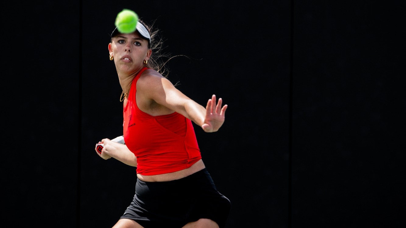 Sophia Harris in MAAC Semifinals