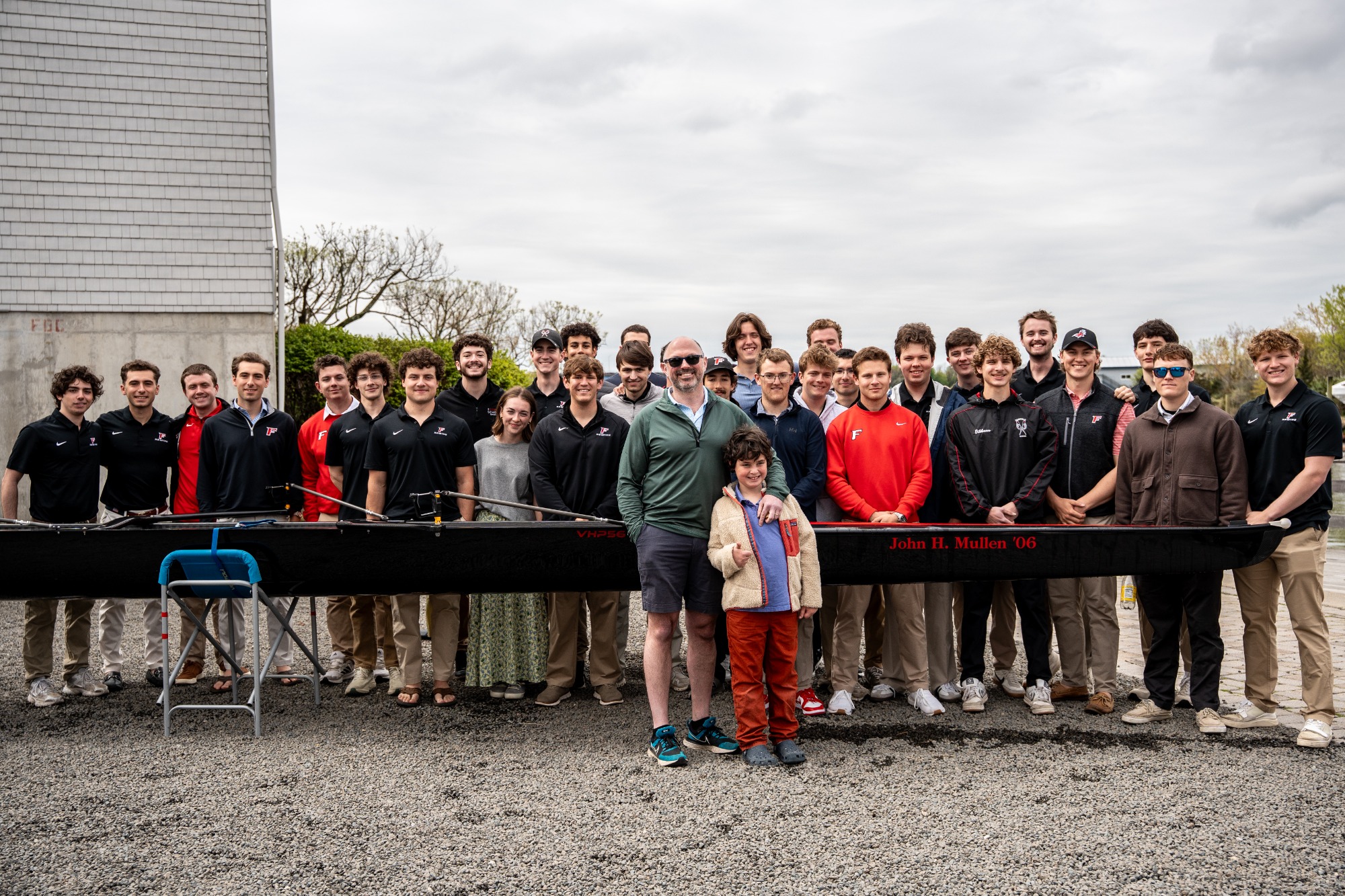 John H. Mullen '06 Men's Rowing Shell Dedication