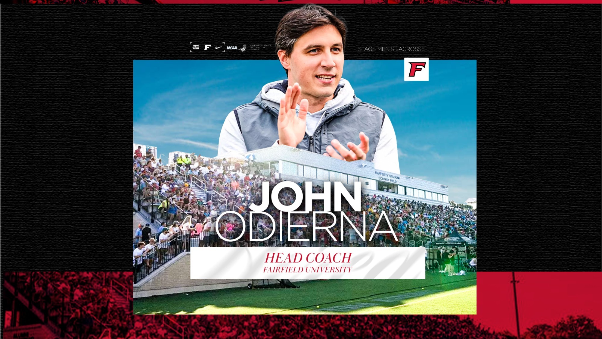 John Odierna hired as head men's lacrosse coach