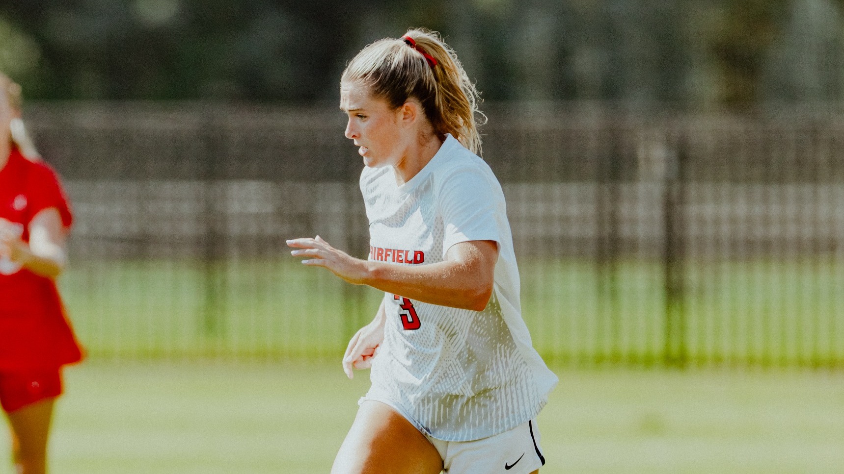 Berry holds the ball against Rutgers