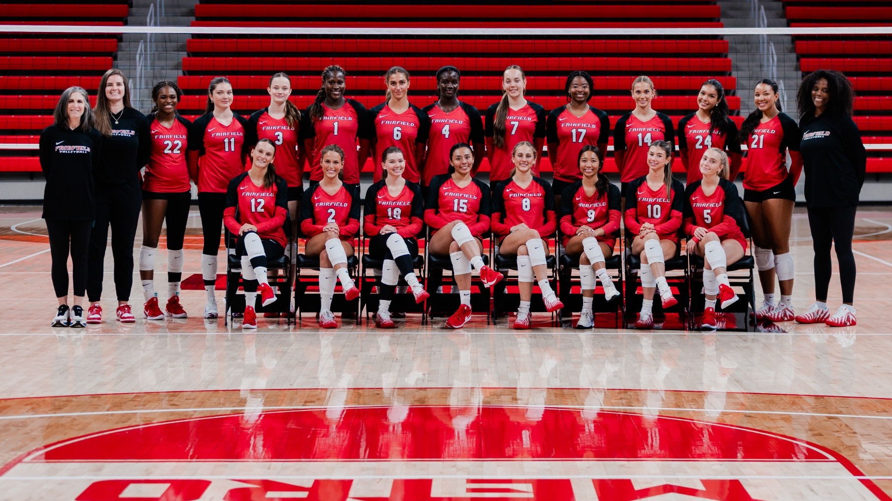2026 Fairfield Volleyball Team Photo
