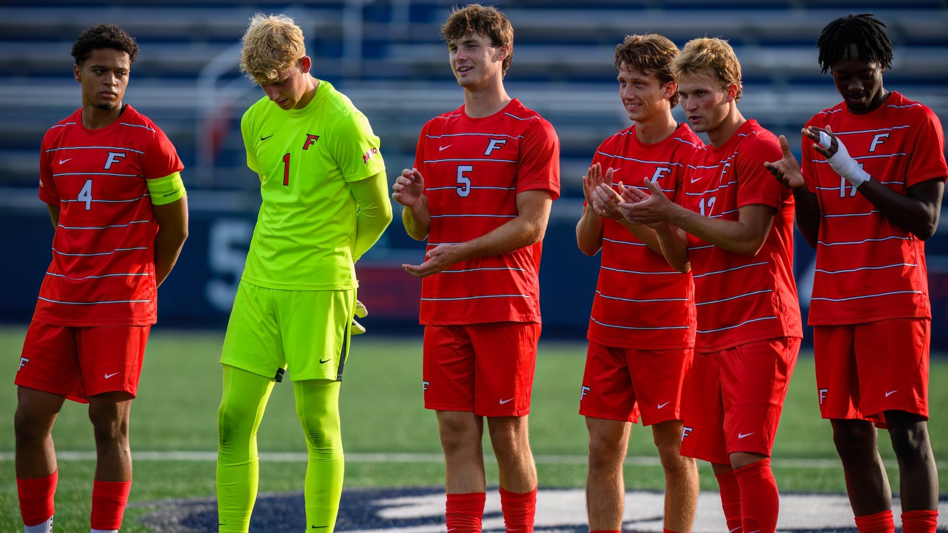 Team lineup at UConn