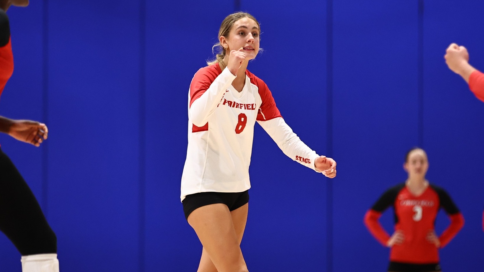 Katelyn Cook fist pump