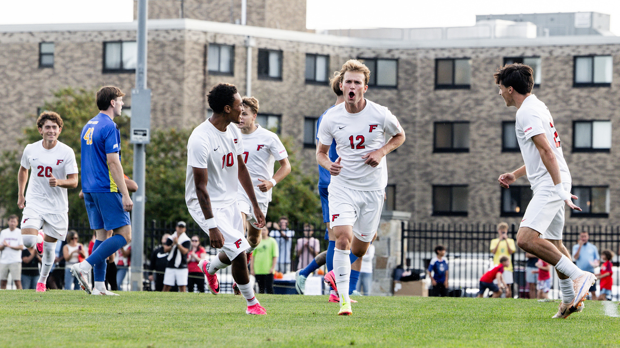 Men's Soccer Celebration vs UNH - 2026