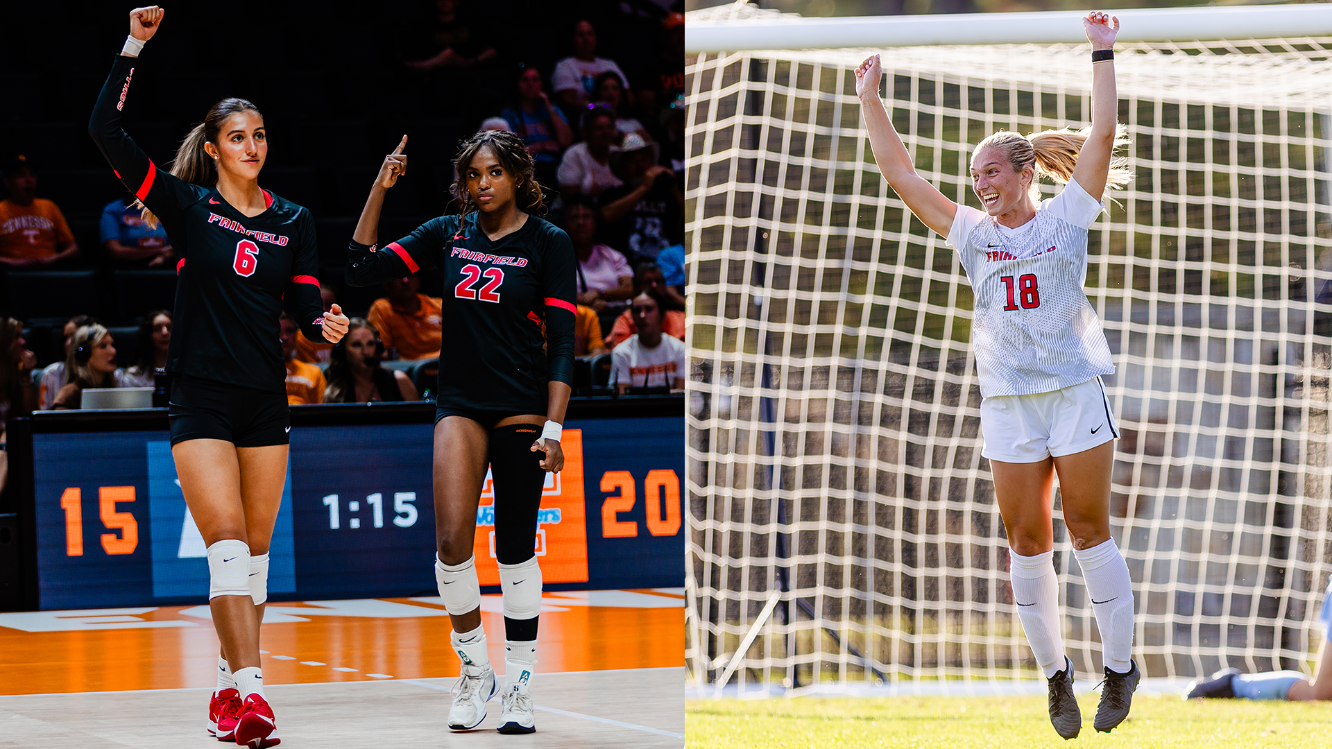 Volleyball and Women's Soccer combo image