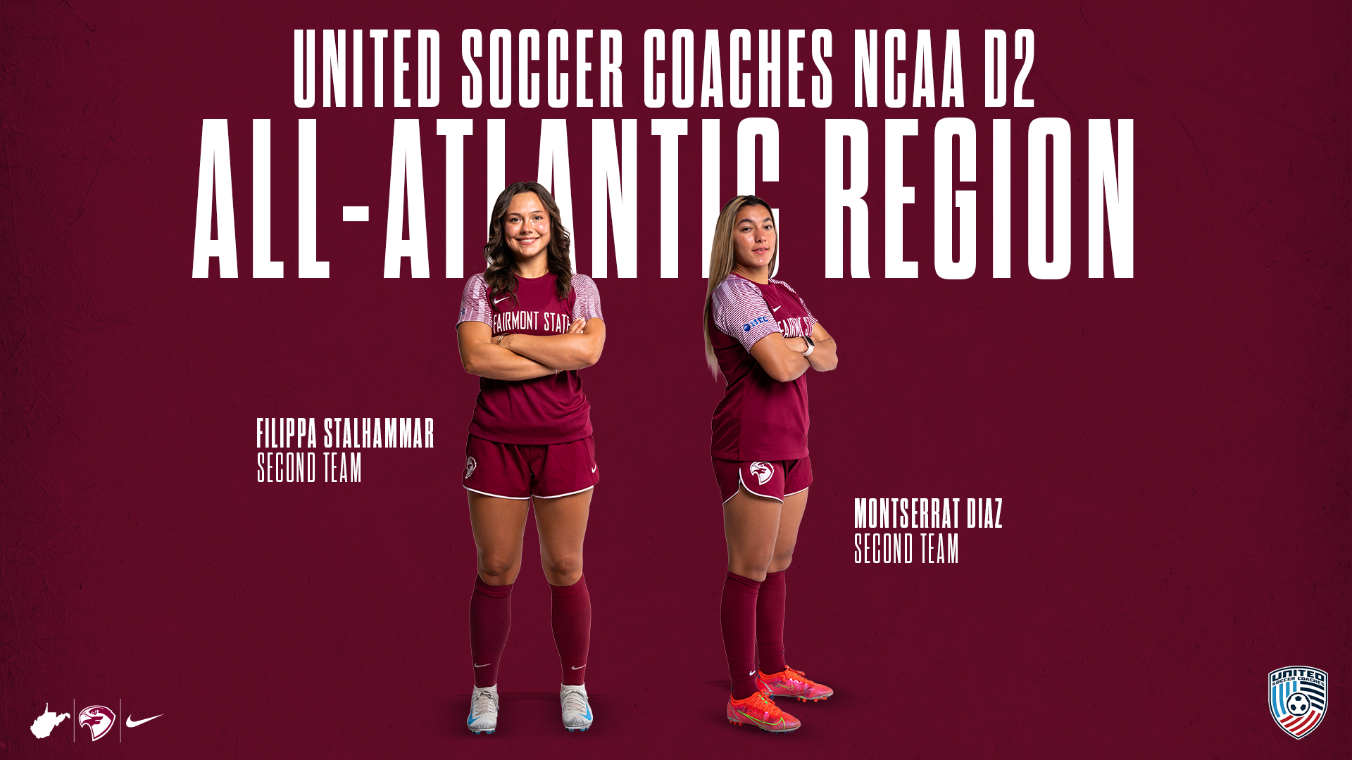 Diaz and Stalhammar United Soccer Coaches All-Region 2025