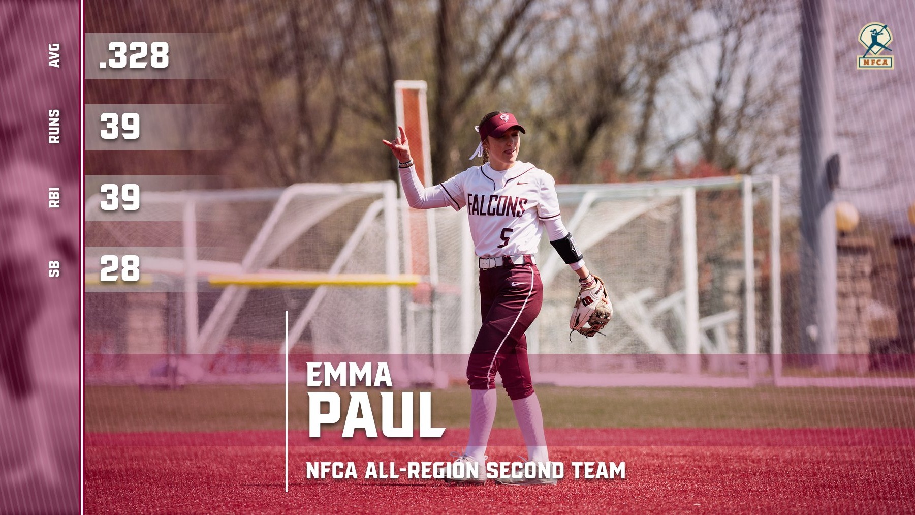 Emma Paul NFCA All-Region 2025