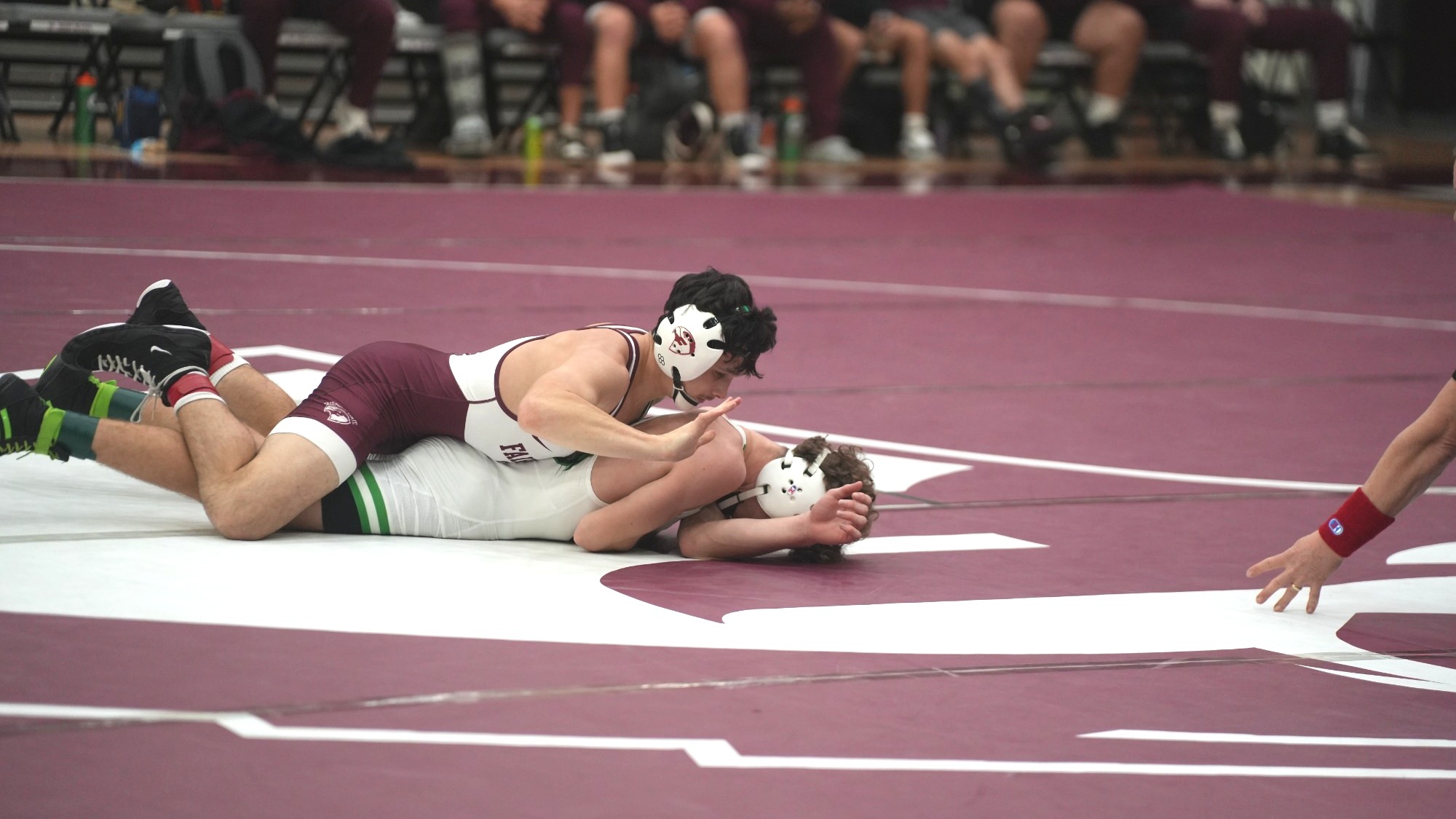 Wrestling Quad Match Action 2025