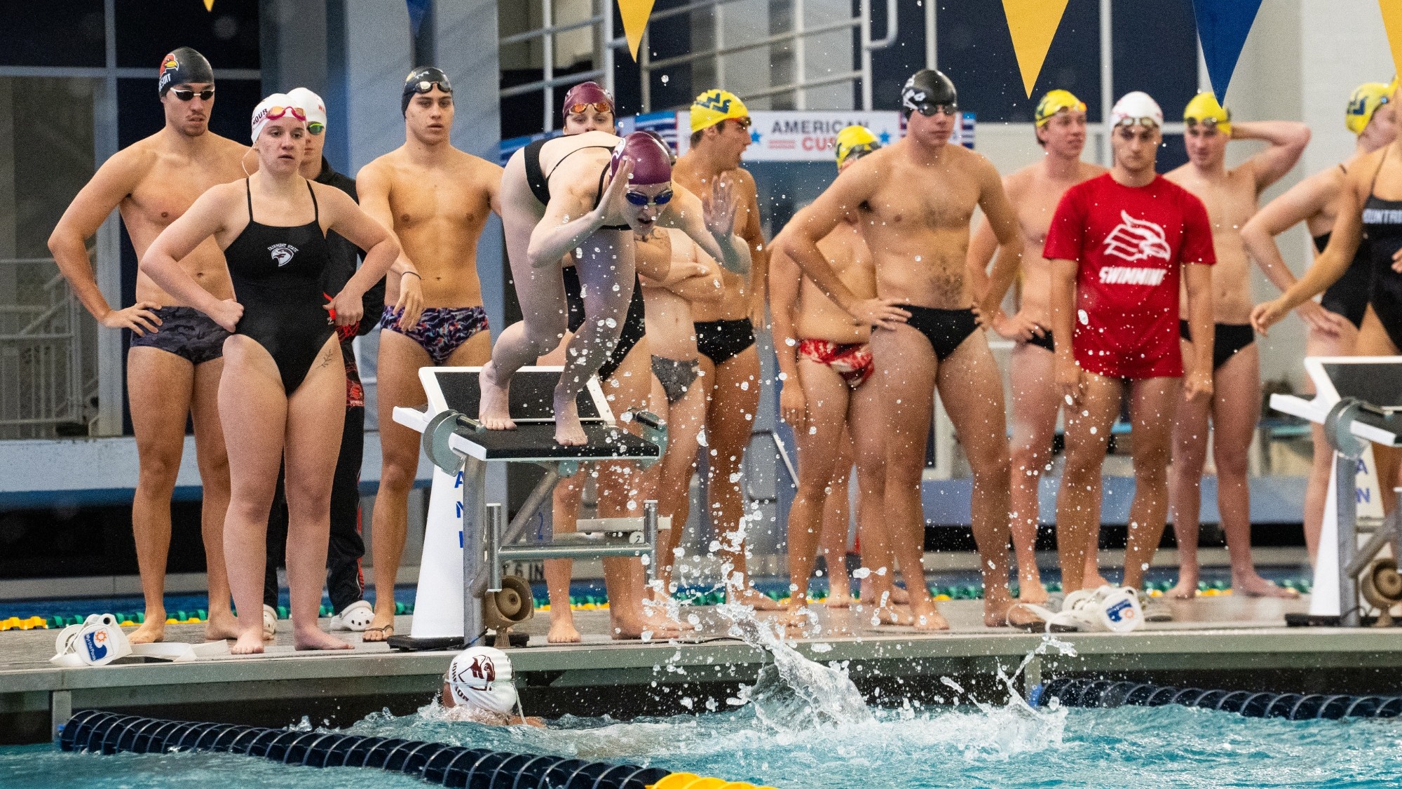 Women's Swimming at West Virginia Games 2025