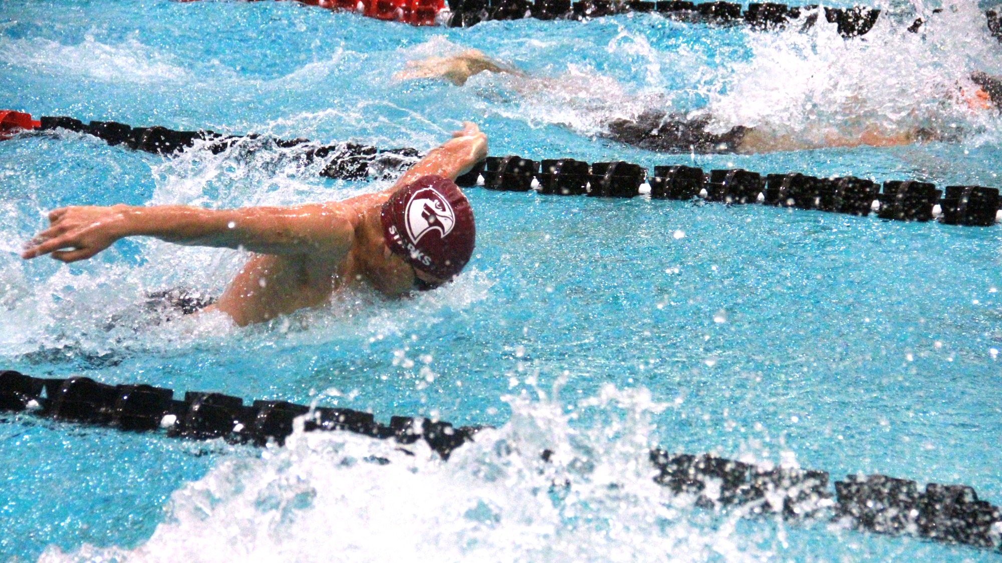 Men's Swimming at MEC Championship Day 2