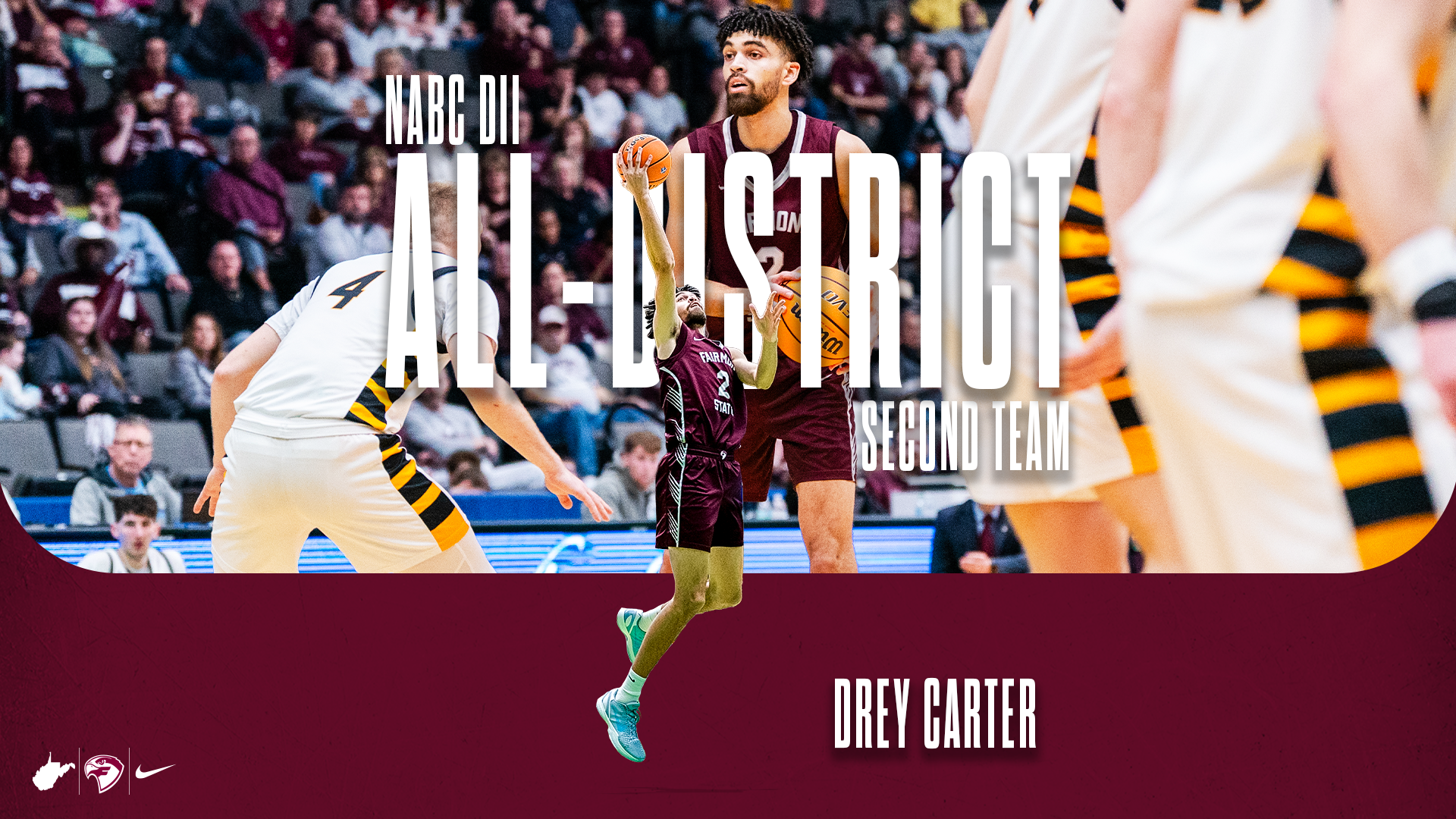 Carter NABC All-Region 2025-26