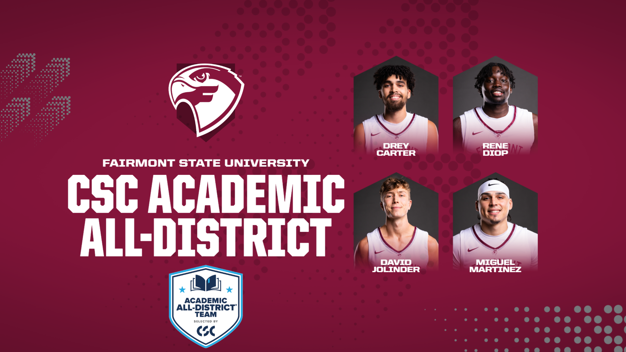 2026 CSC MBB Academic All-District