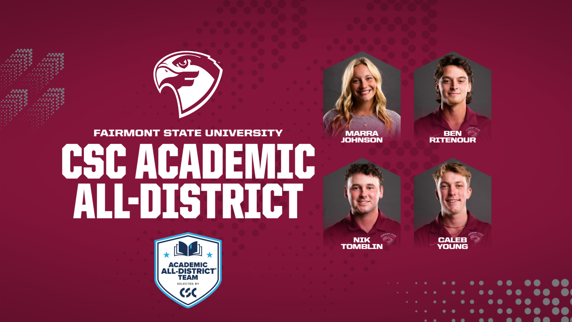 2025-26 CSC Golf Academic All-District