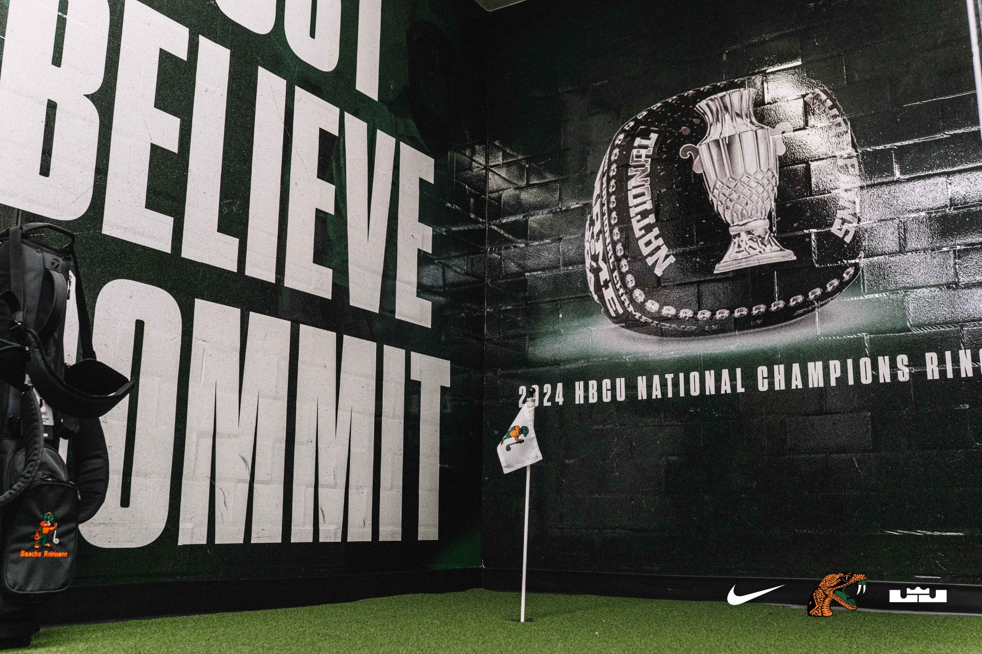 Golf Putting Room Unveiling | Gaither Gymnasium, Florida A&M University | Tallahassee, Florida