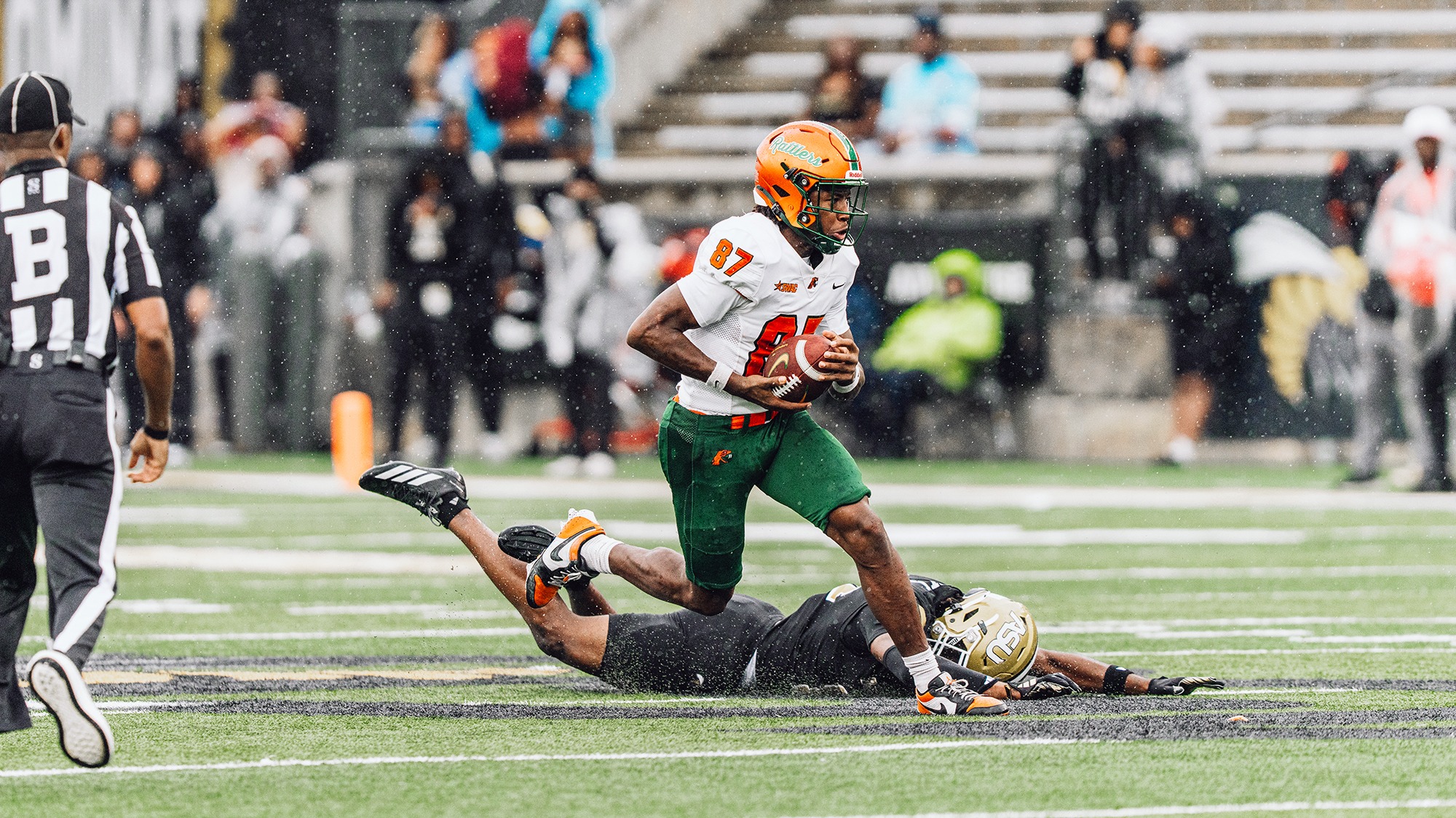 Armand Burris catch at Alabama State for TD in 2026
