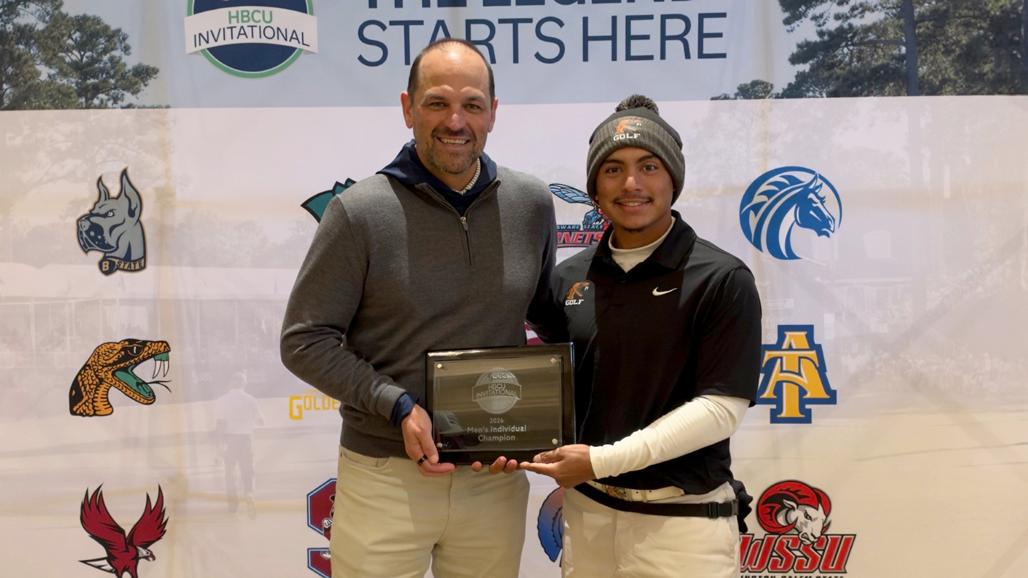 Emilio Garcia wins the 2026 SAS HBCU Championship