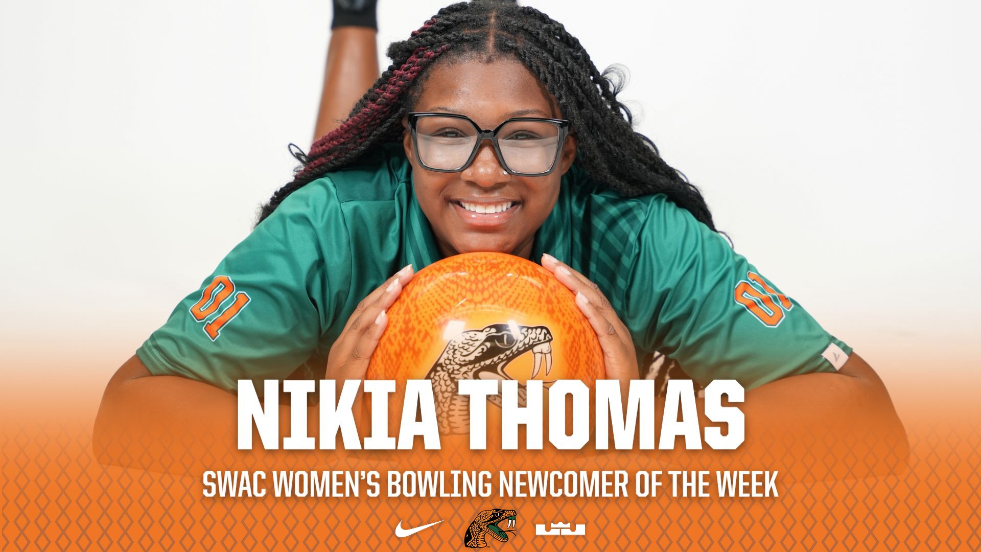 Nikia Thomas SWAC Newcomer of Week 101926