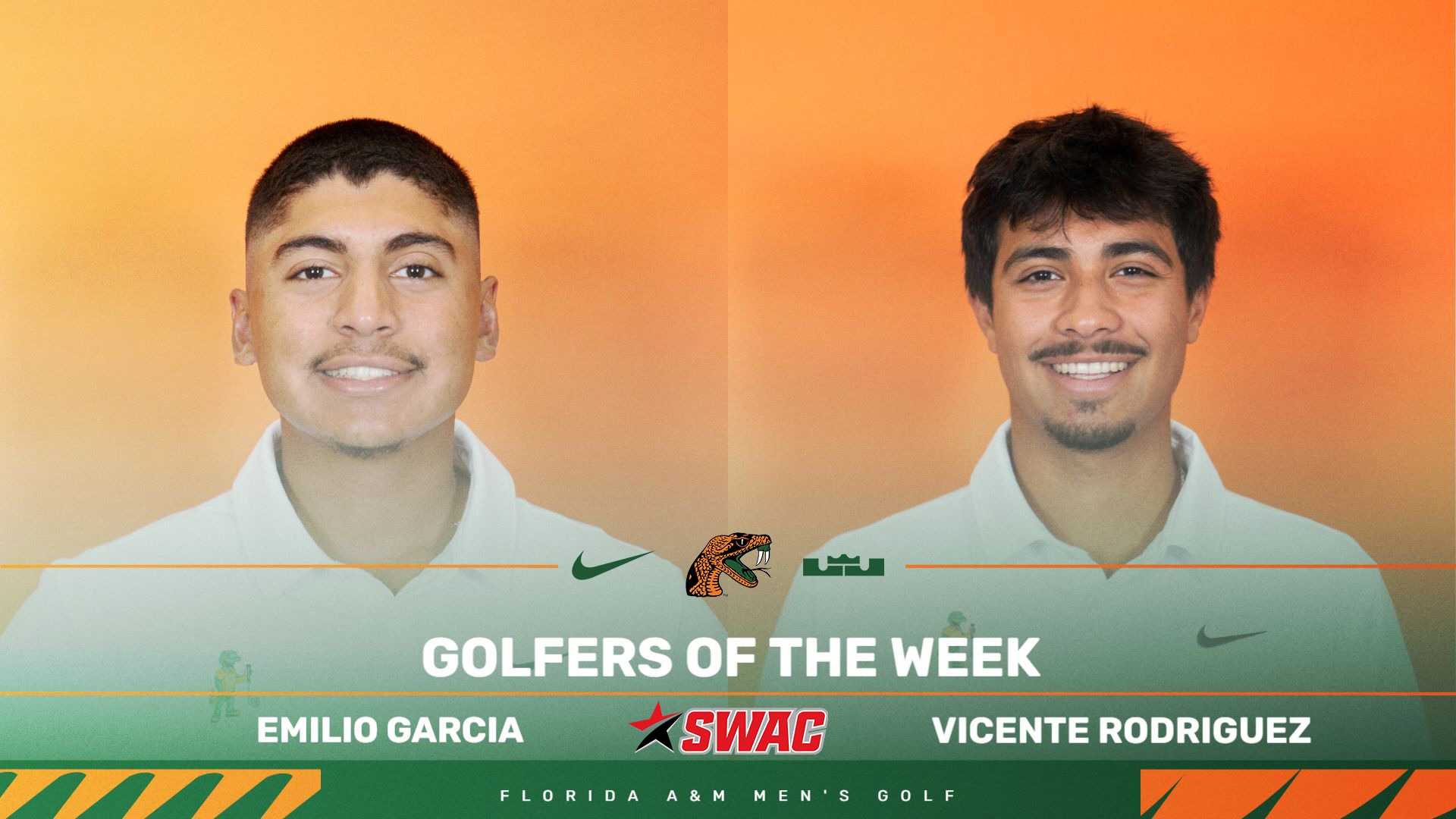 SWAC Golfers of the Week 10202026